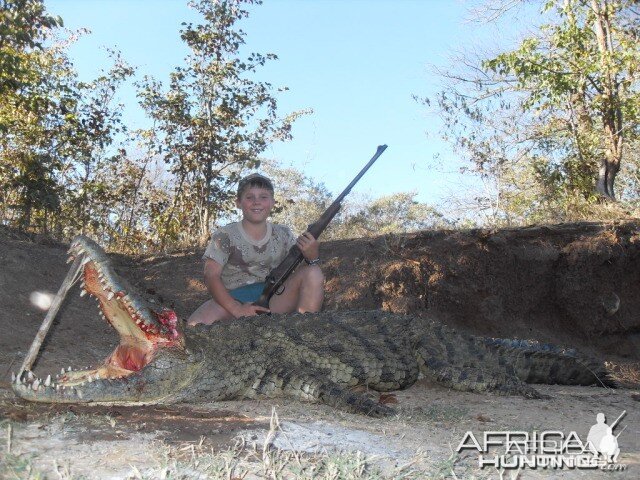 Hunting Croc Zimbabwe