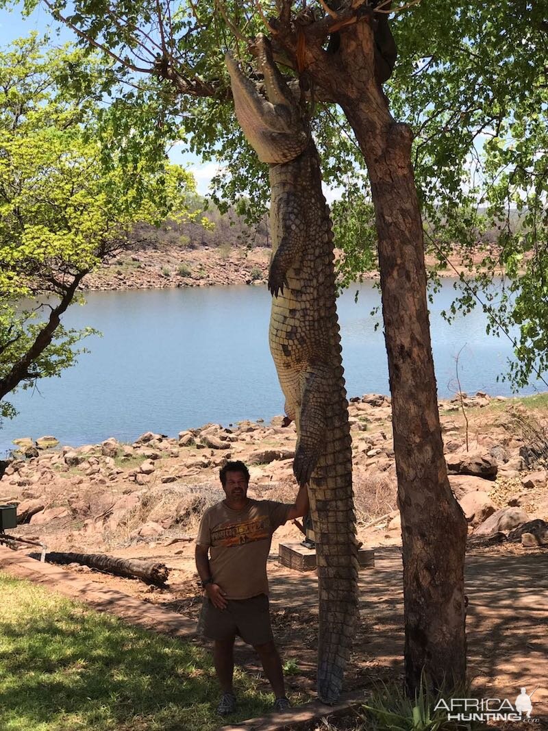 Hunting Crocodile in Zimbabwe