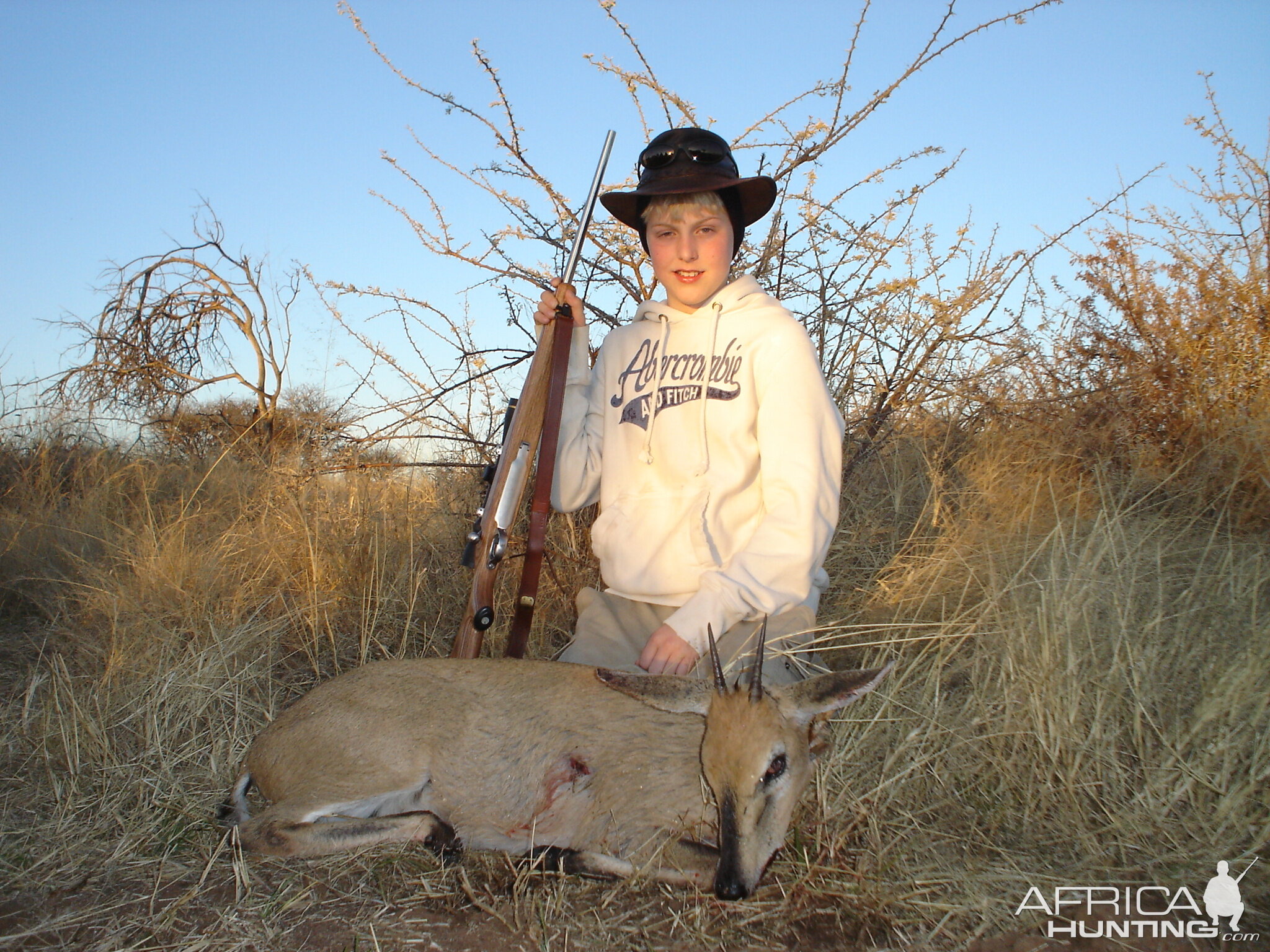 Hunting Duiker in Namibia