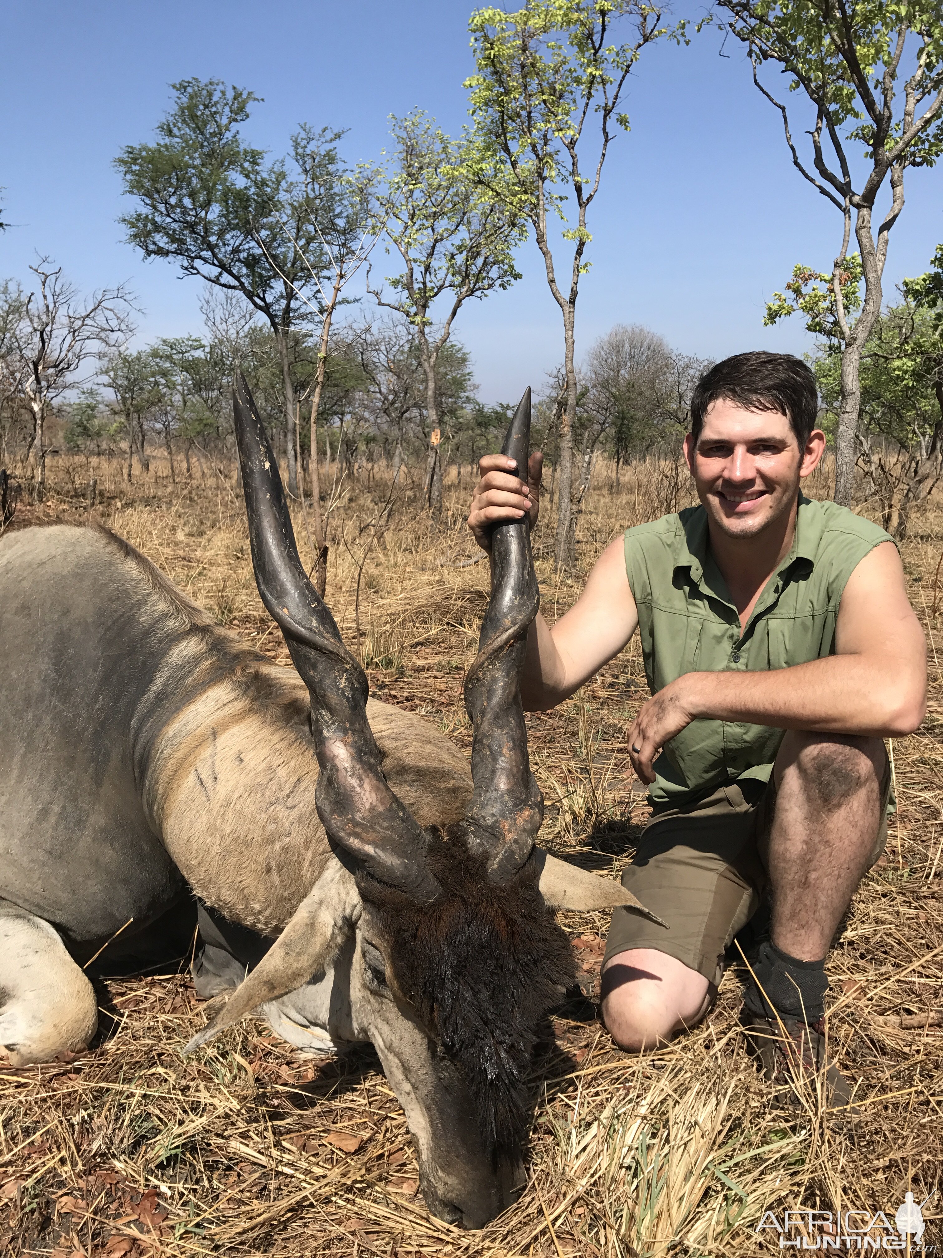 Hunting Eland in Mozambique
