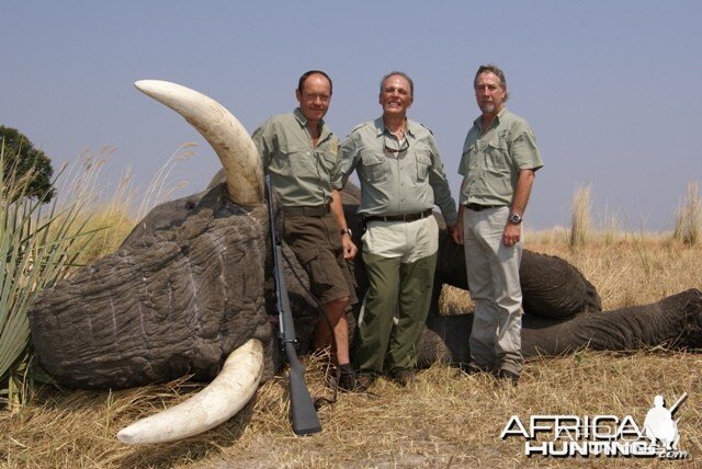 Hunting Elephant in Botswana