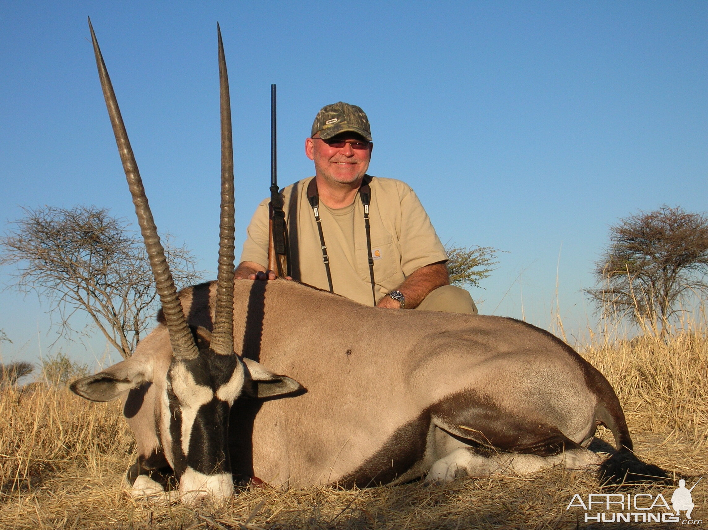 Hunting Gemsbok in Namibia