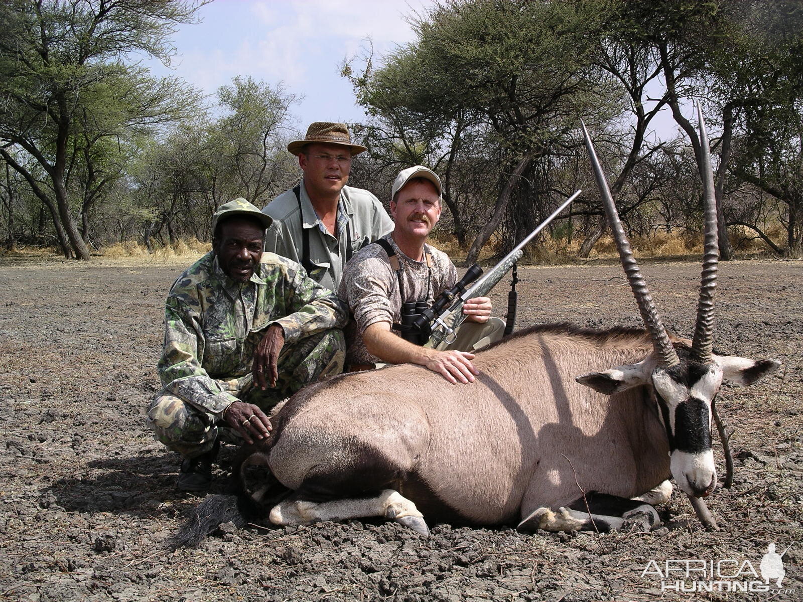 Hunting Gemsbok in Namibia