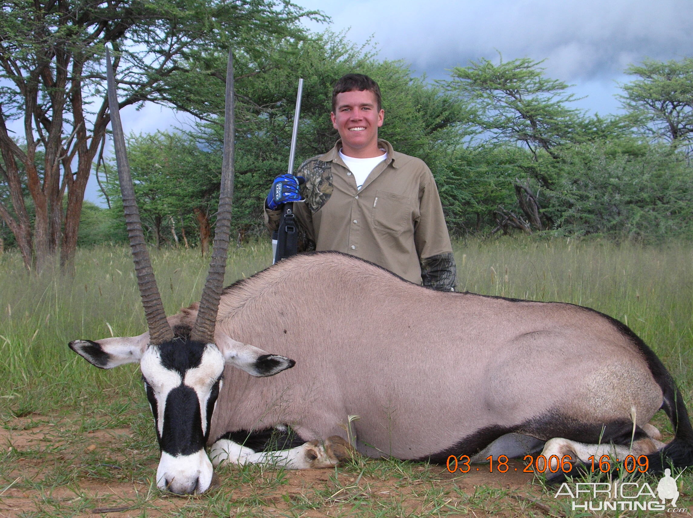 Hunting Gemsbok in Namibia