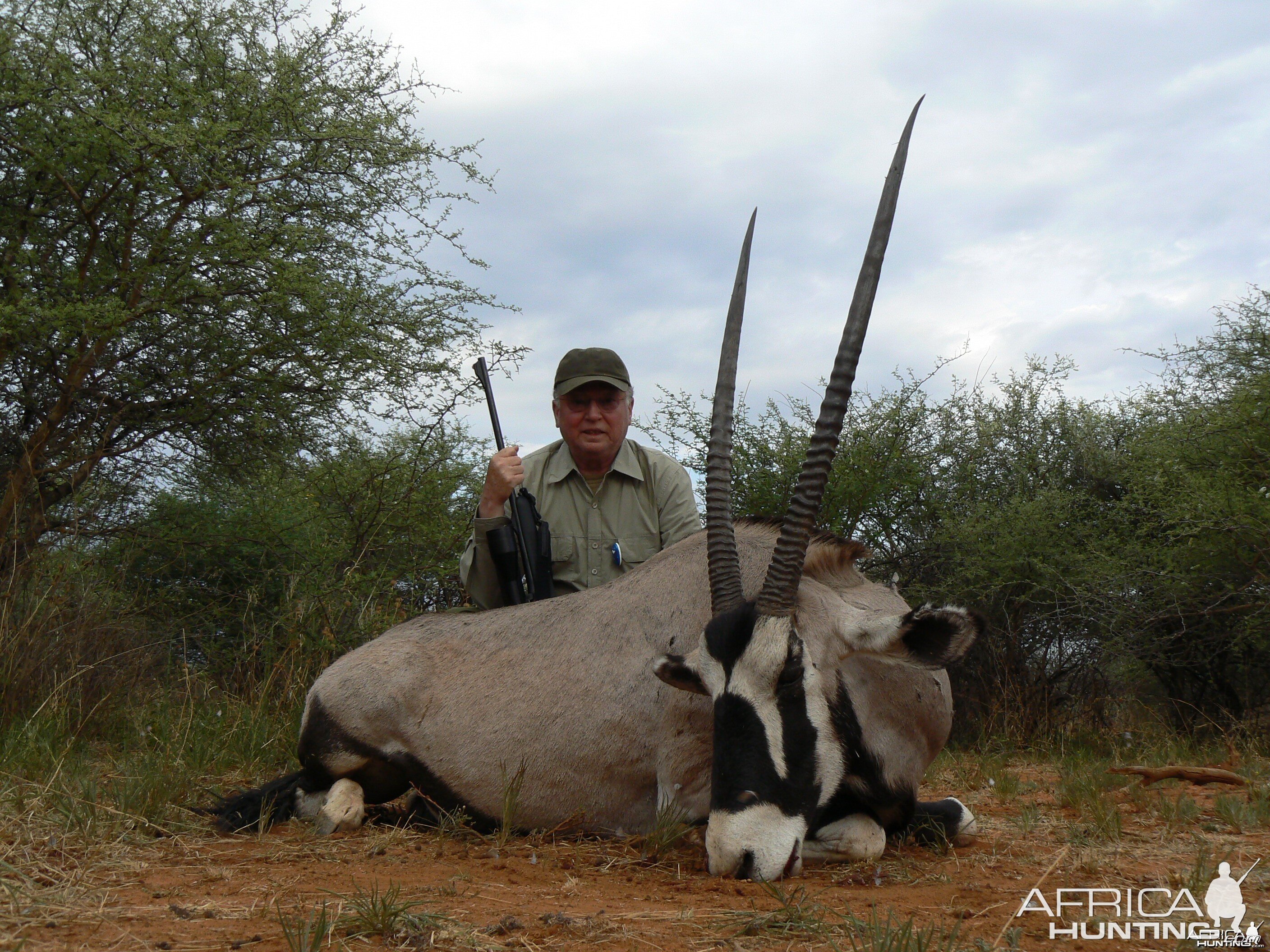 Hunting Gemsbok in Namibia