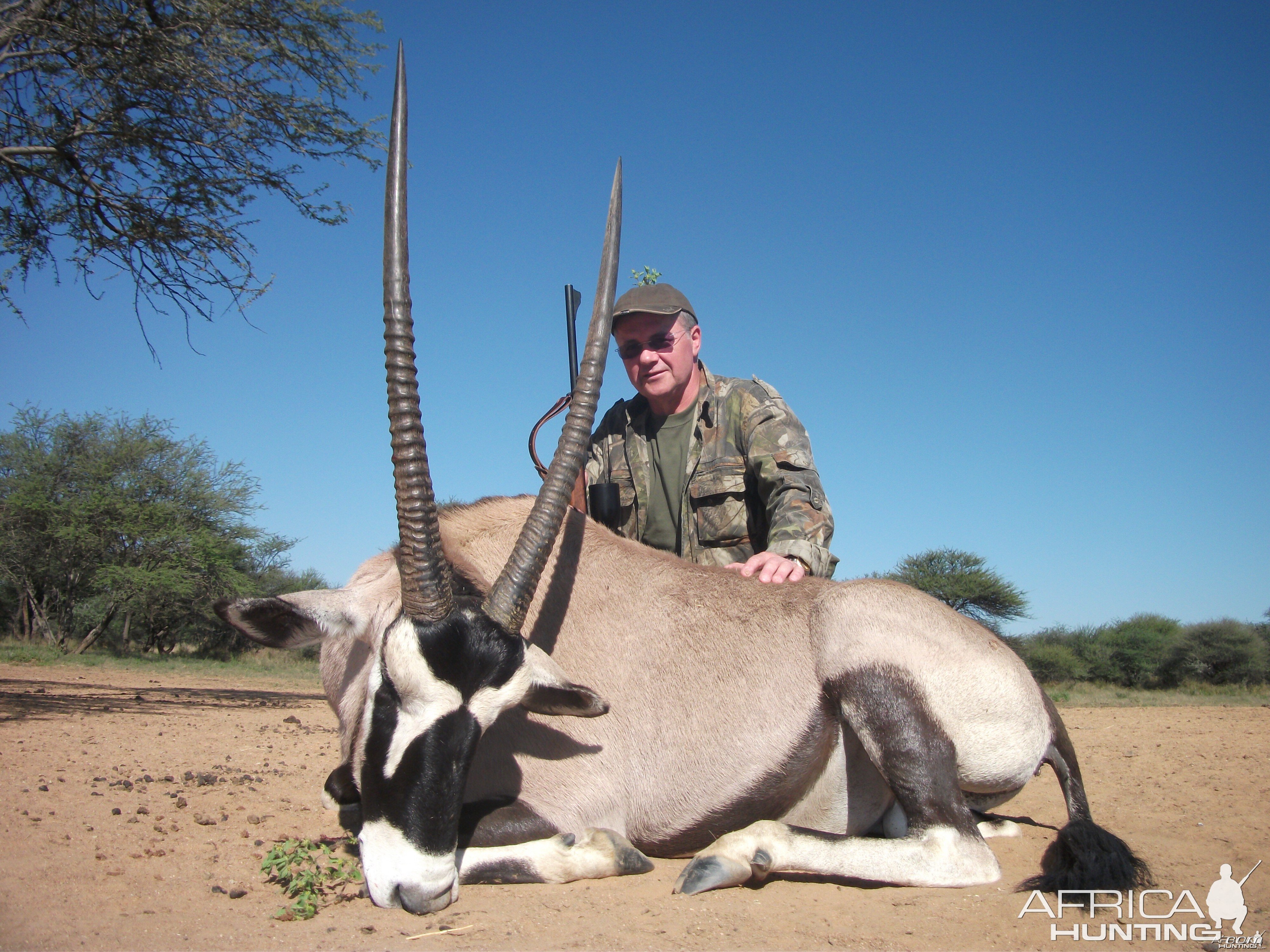 Hunting Gemsbok in Namibia