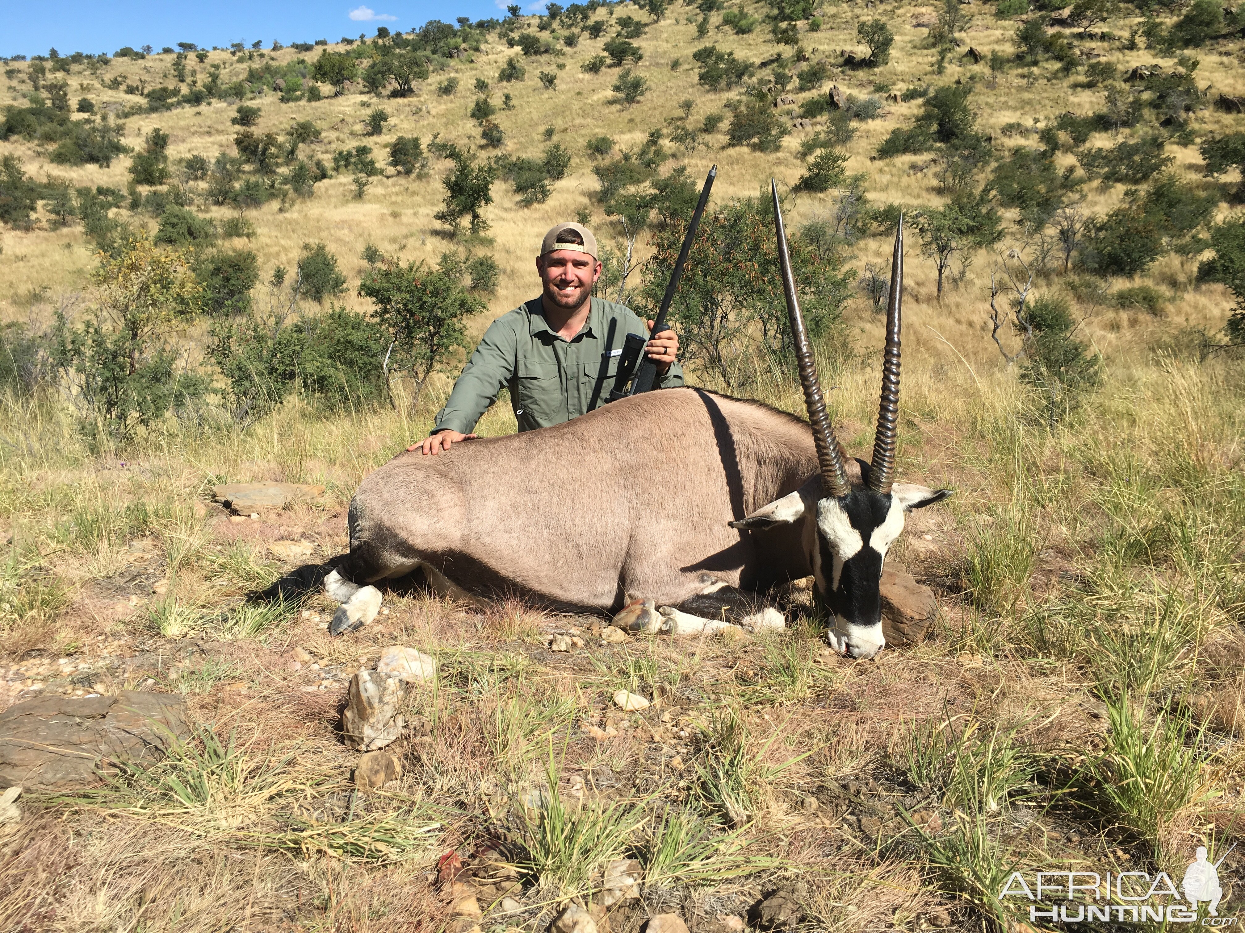 Hunting Gemsbok in Namibia