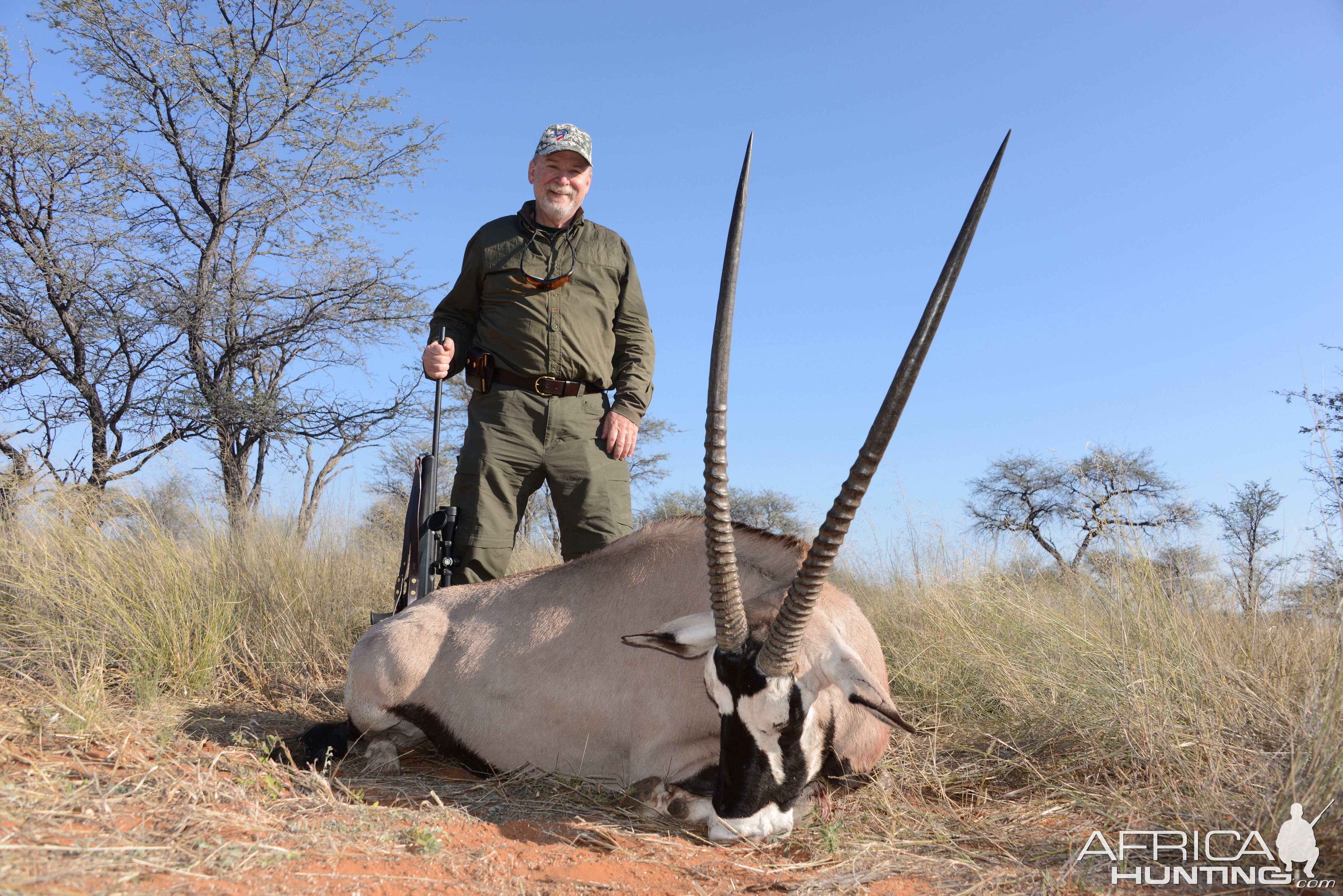 Hunting Gemsbok in Namibia