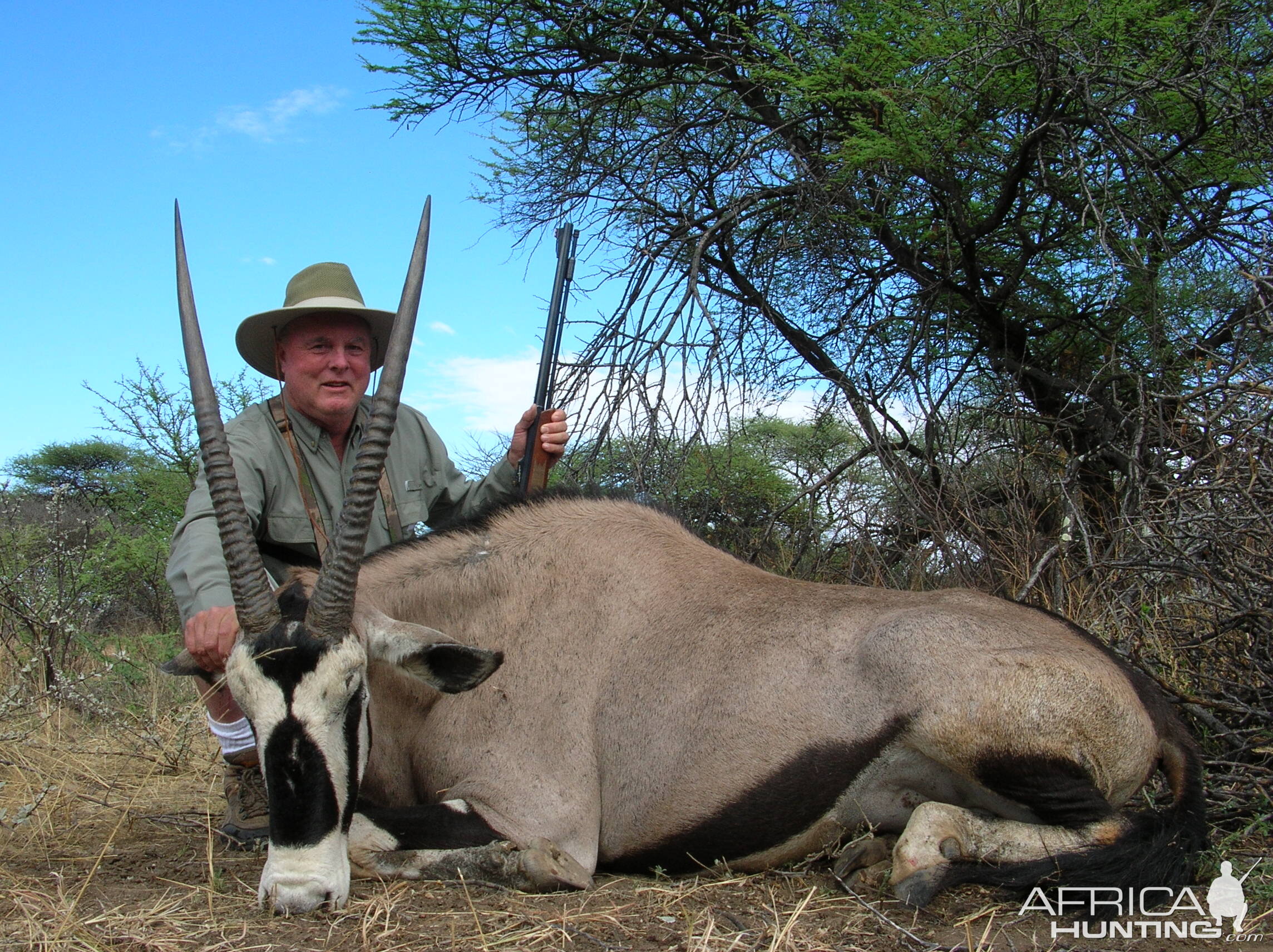 Hunting Gemsbok in Namibia