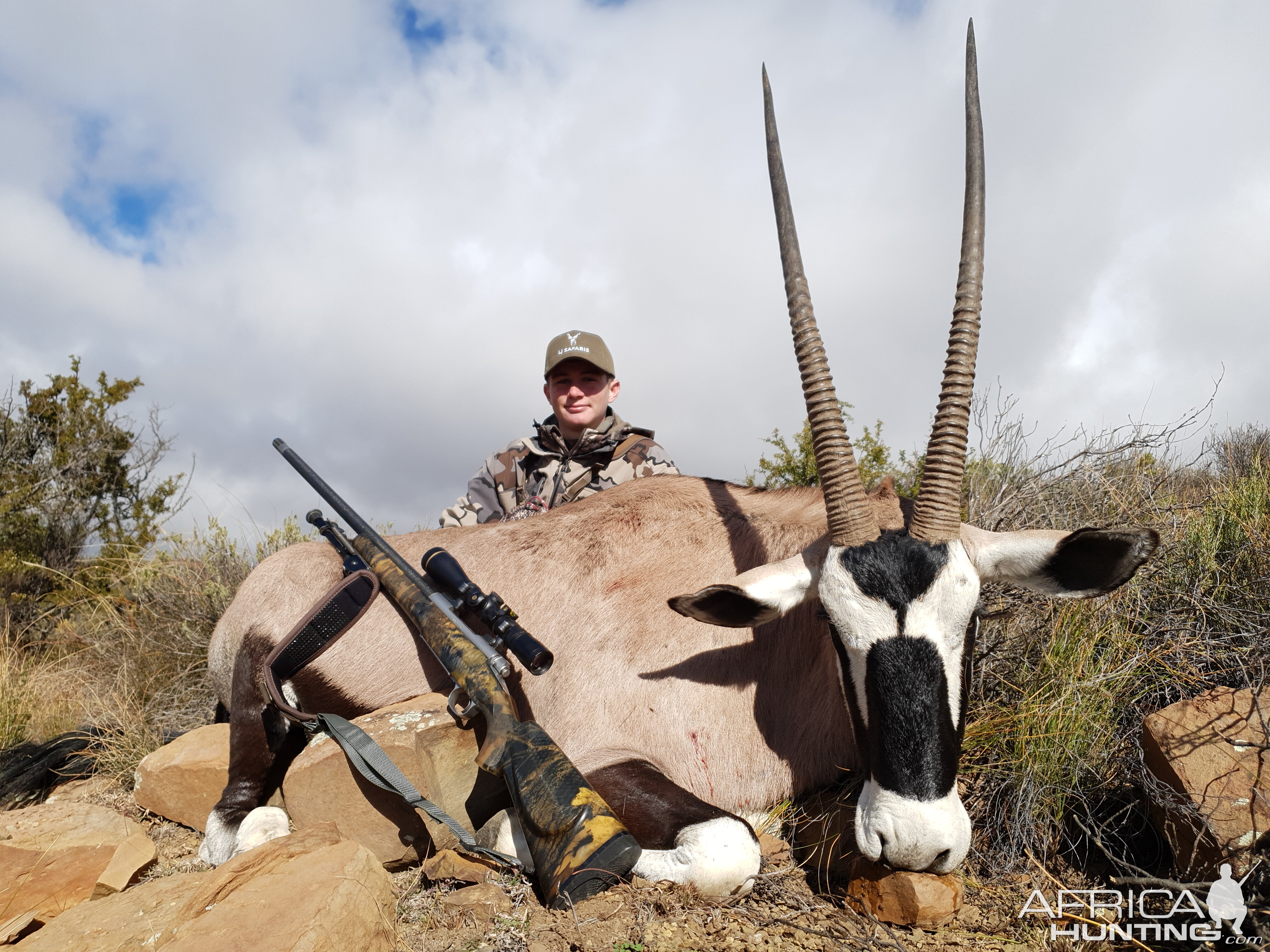 Hunting Gemsbok in South Africa