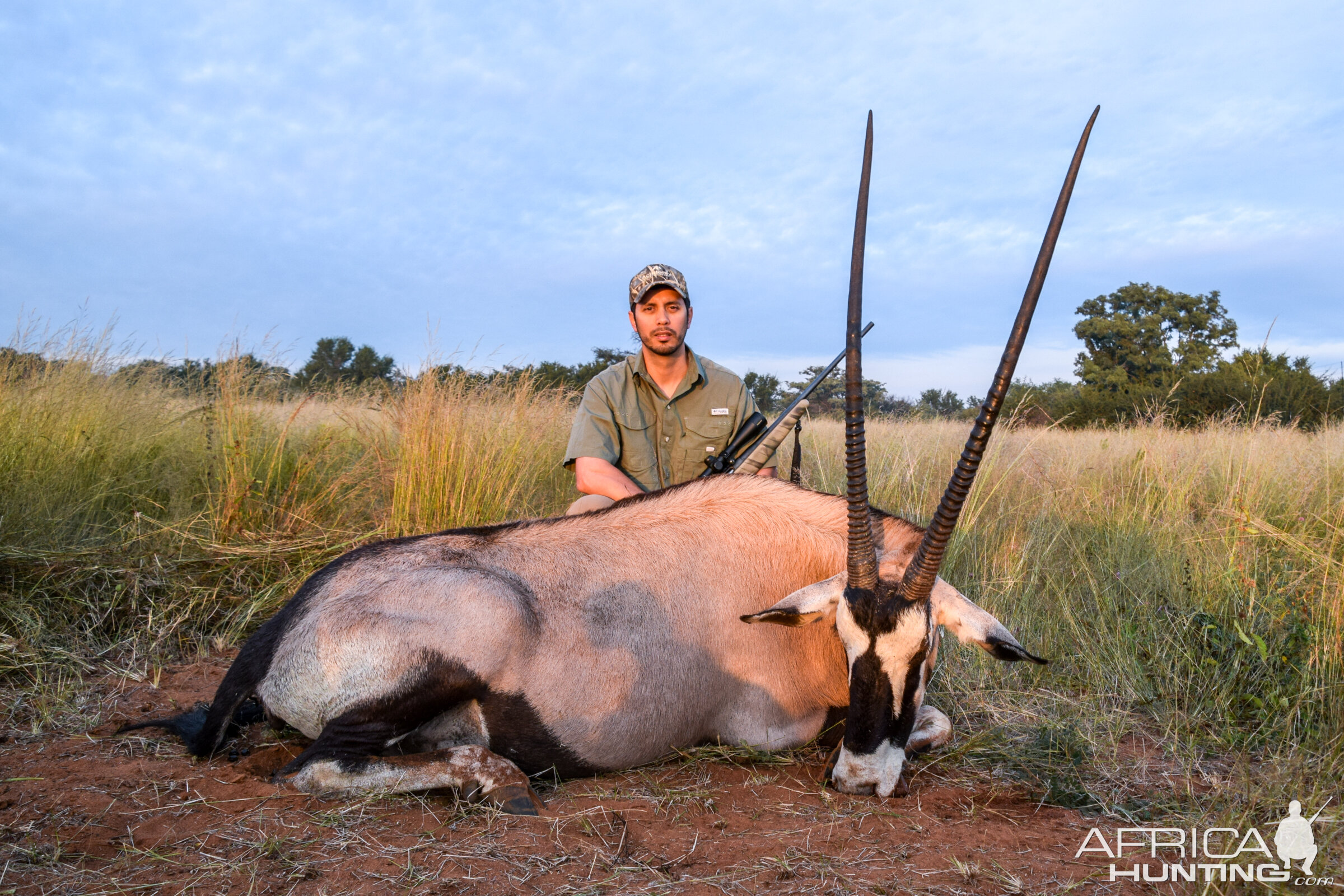 Hunting Gemsbok in South Africa