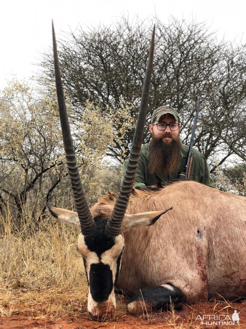 Hunting Gemsbok in South Africa