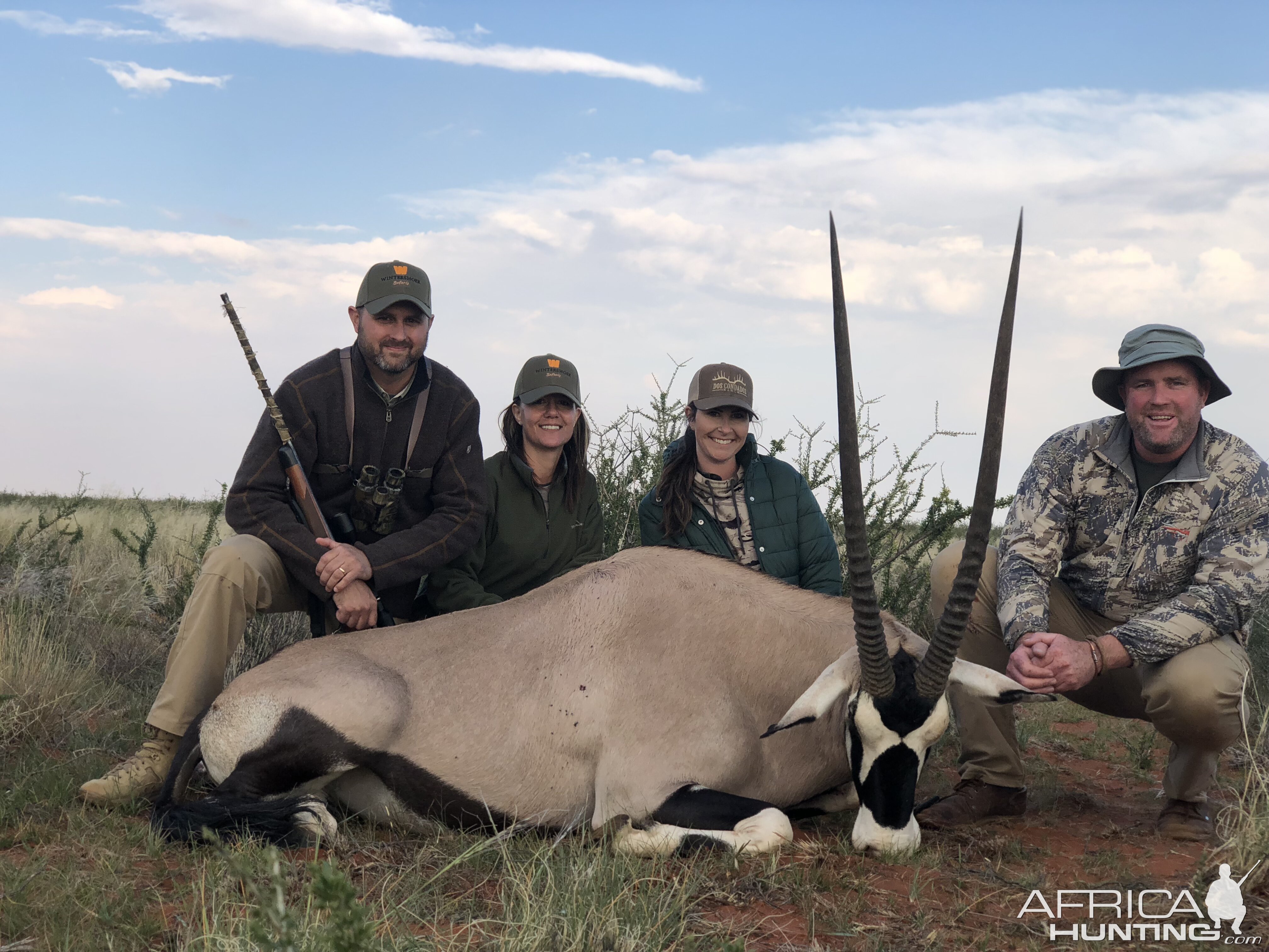 Hunting Gemsbok in South Africa