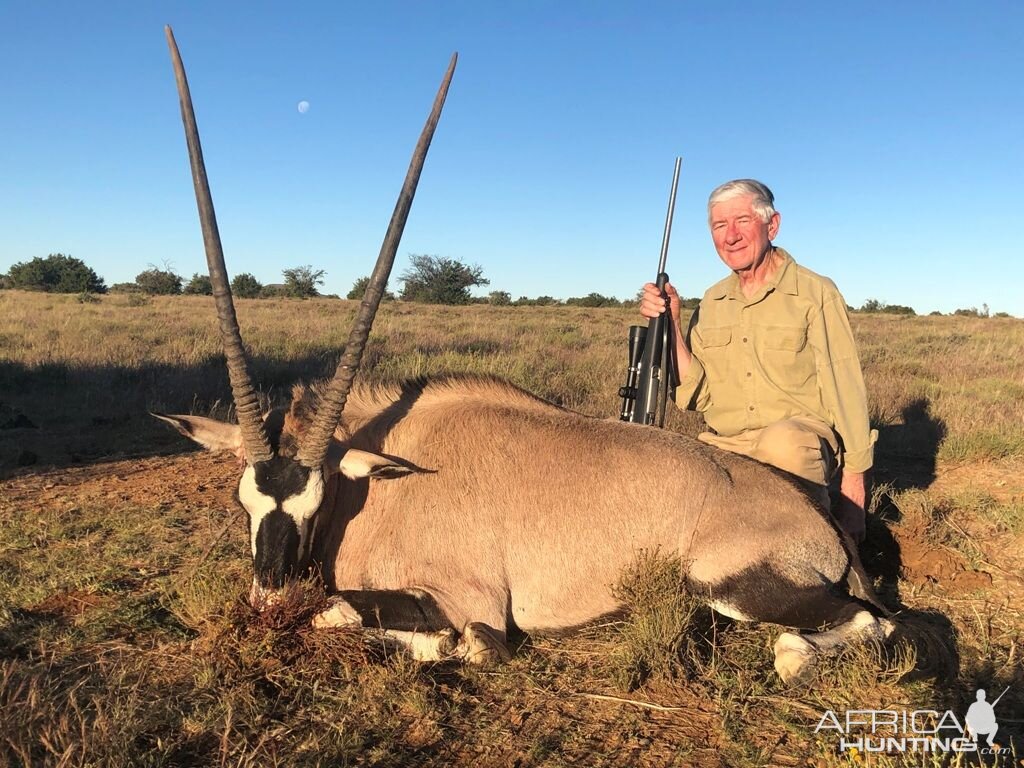 Hunting Gemsbok in South Africa