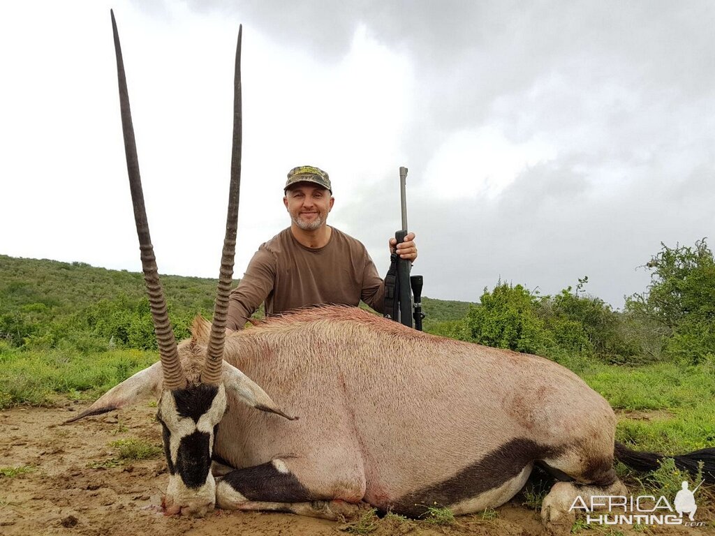 Hunting Gemsbok in South Africa