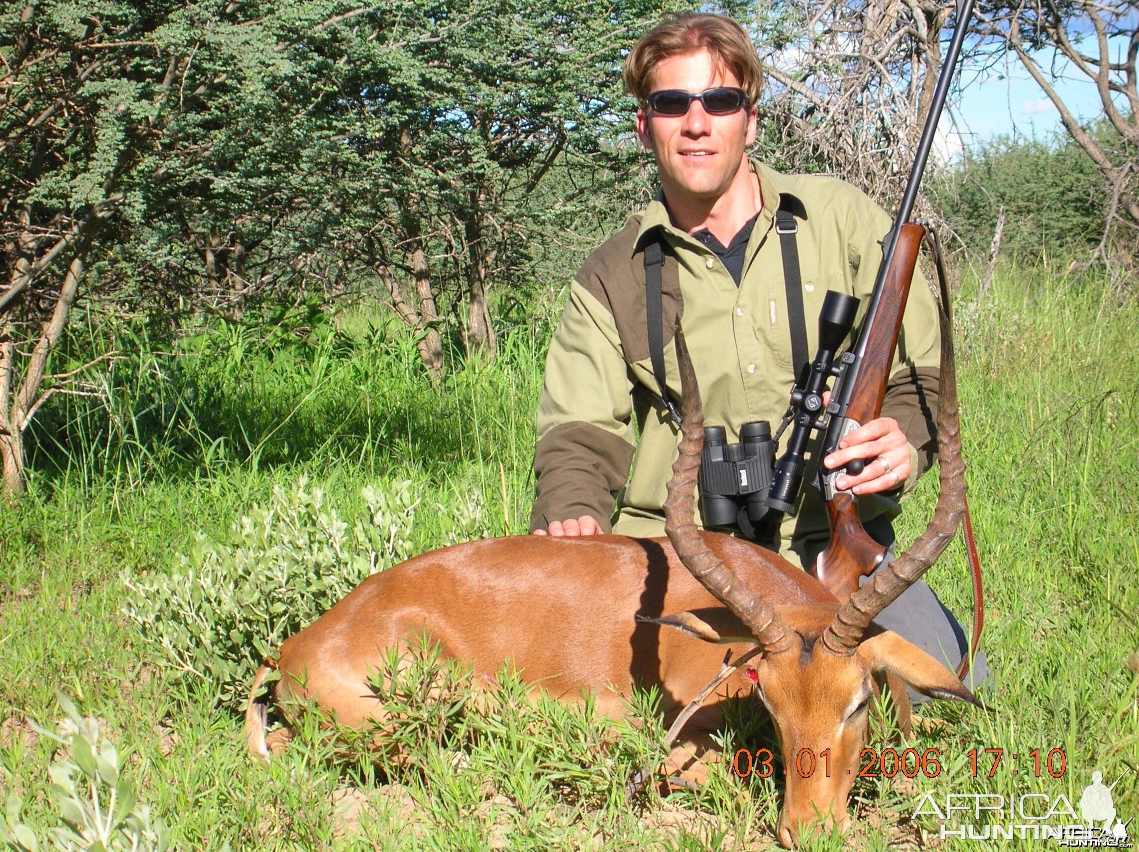 Hunting Impala in Namibia