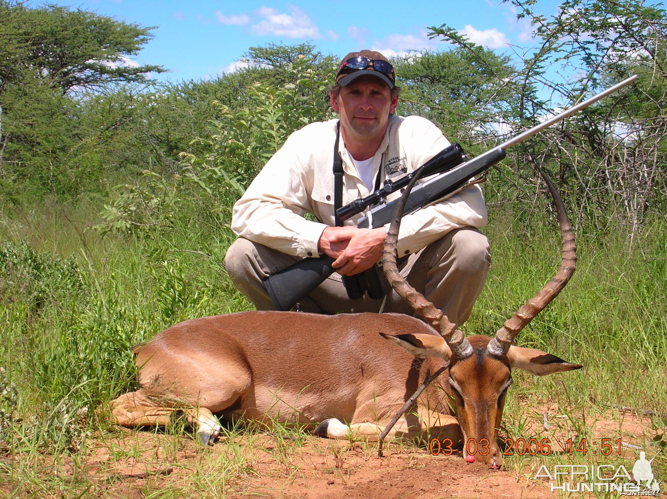 Hunting Impala in Namibia