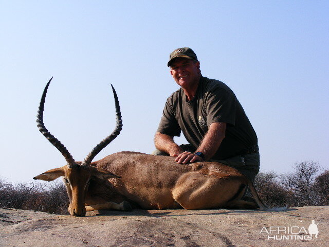 Hunting Impala in Namibia