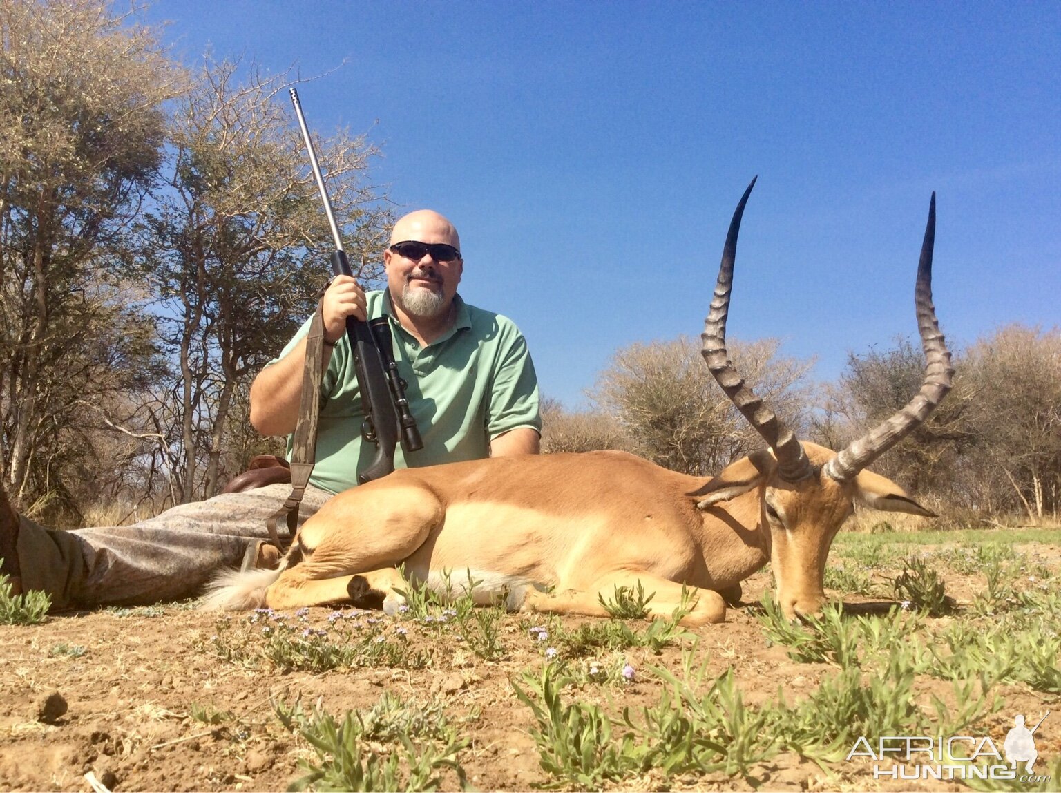 Hunting  Impala in South Africa