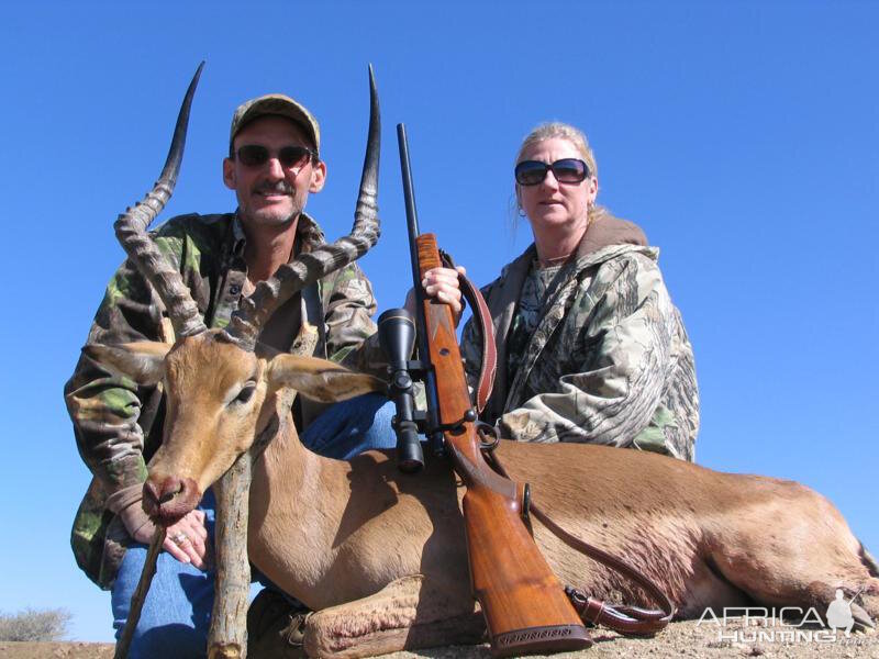 Hunting Impala Namibia