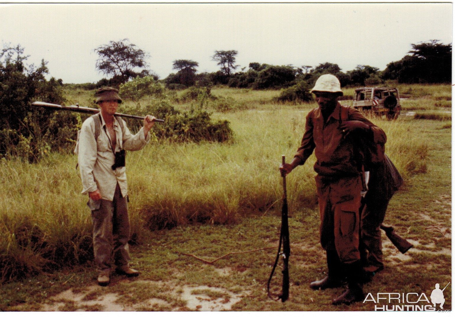 Hunting in the south of Ouganda