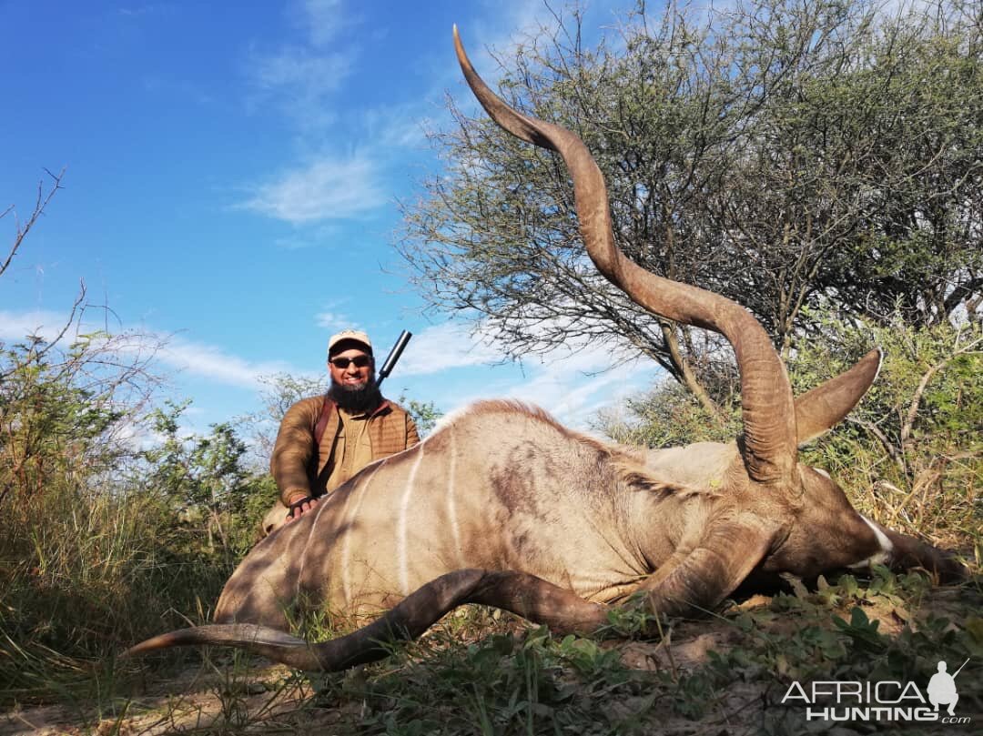 Hunting Kudu Botswana