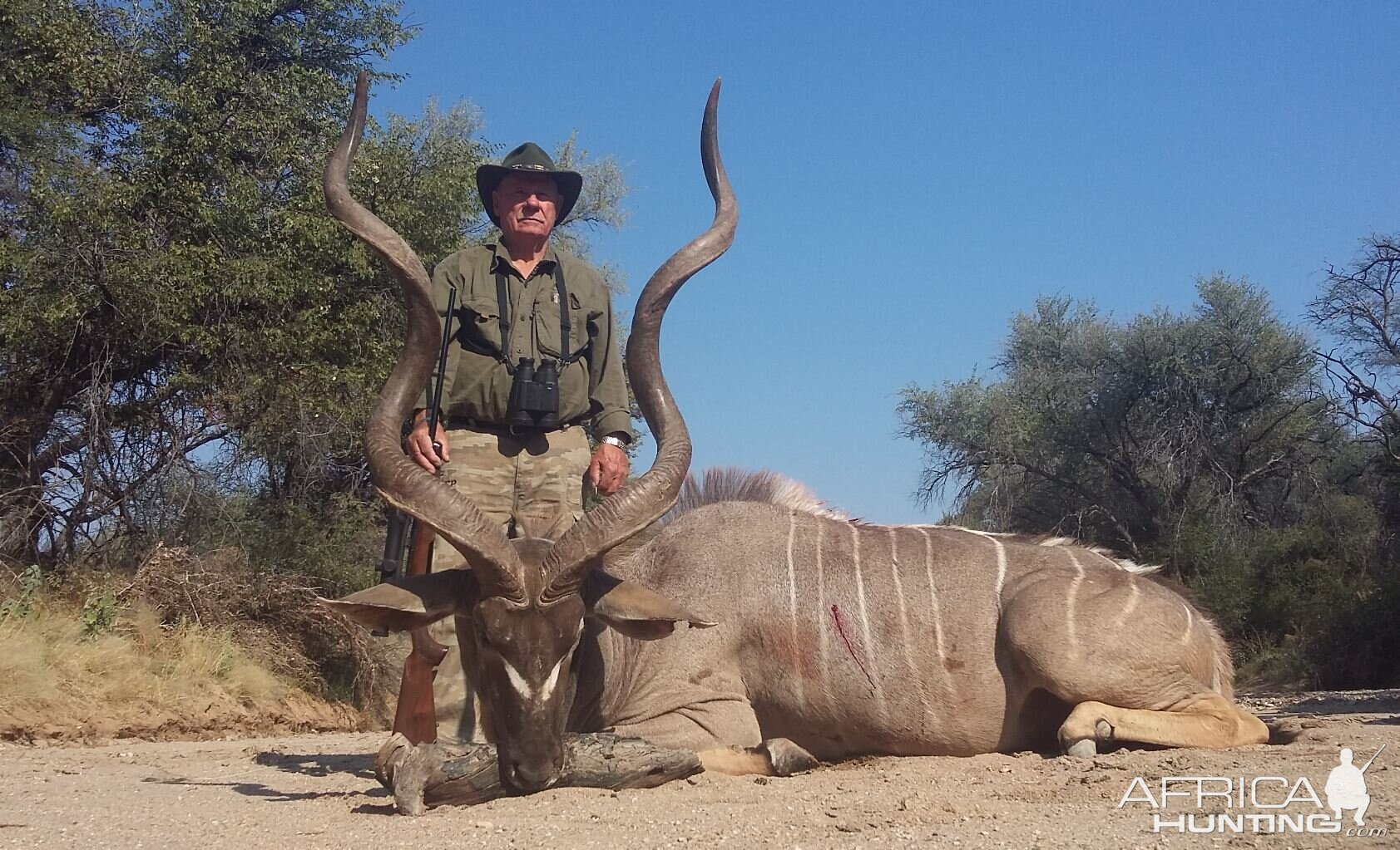 Hunting Kudu in Namibia