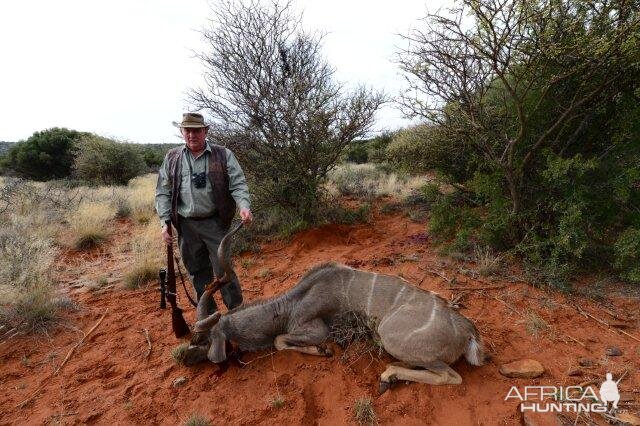 Hunting Kudu in Namibia