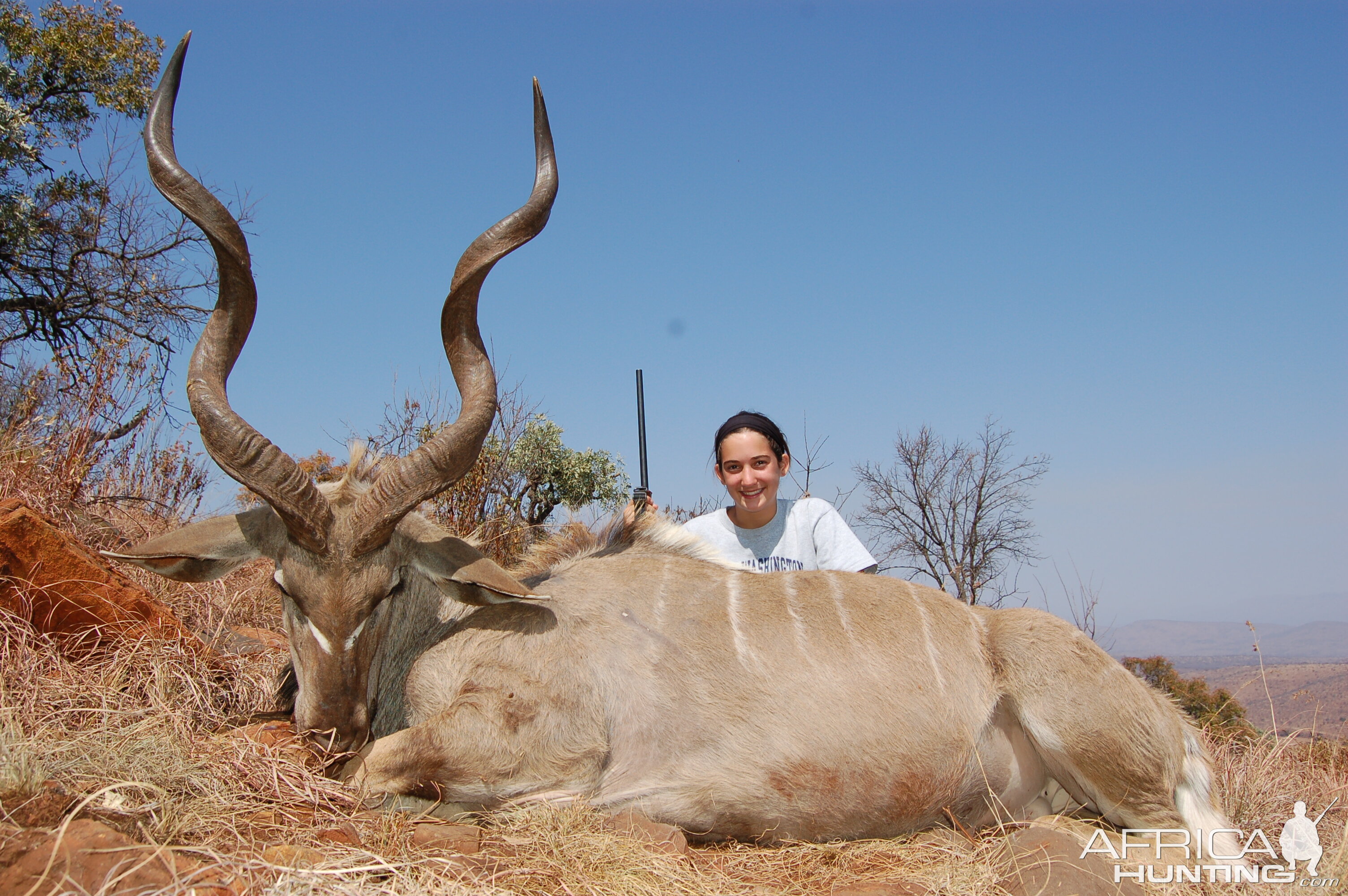 Hunting Kudu with Wintershoek Johnny Vivier Safaris in SA