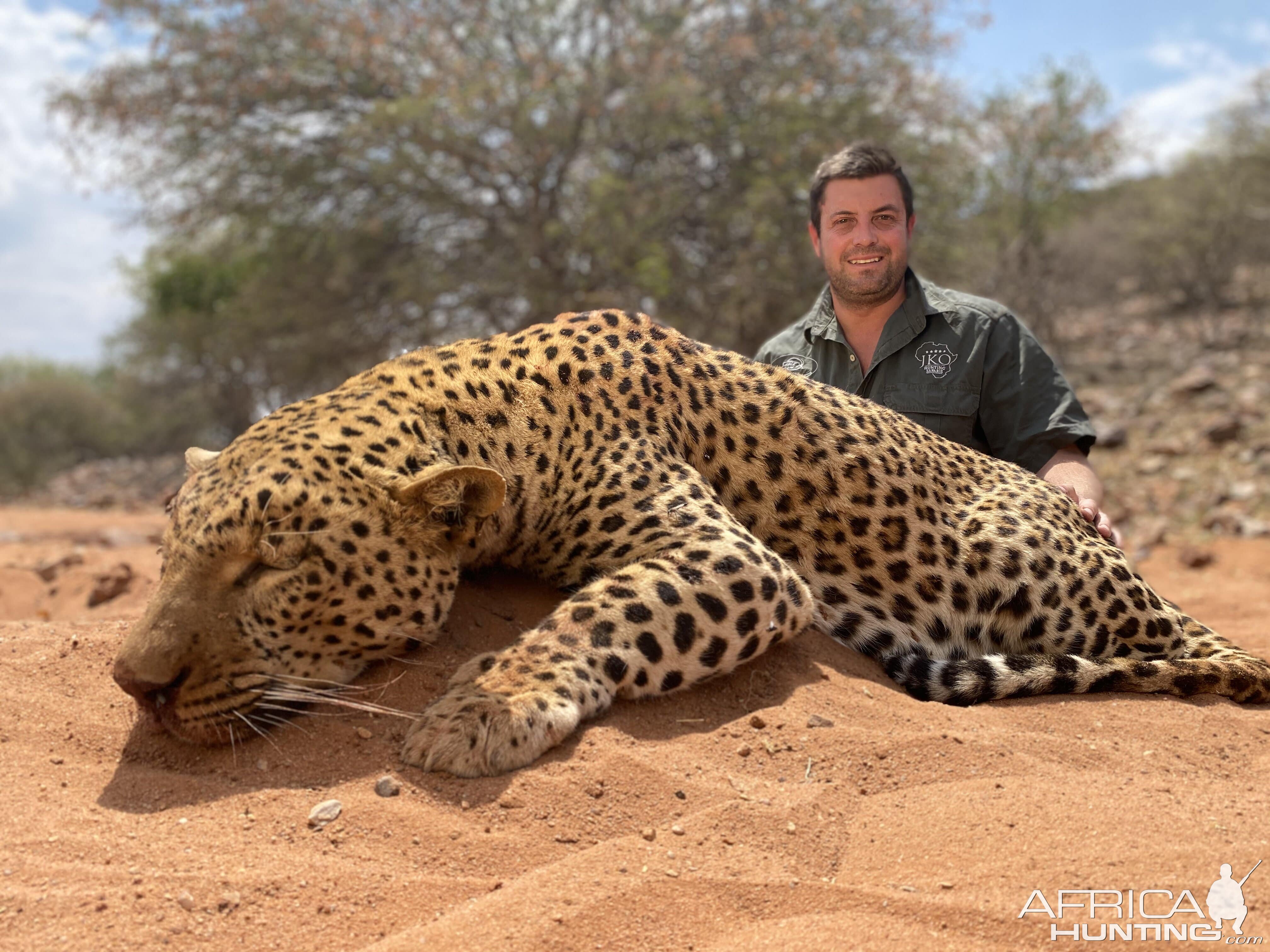 Hunting Leoapard with Jacques Spamer - JKO Hunting Safaris