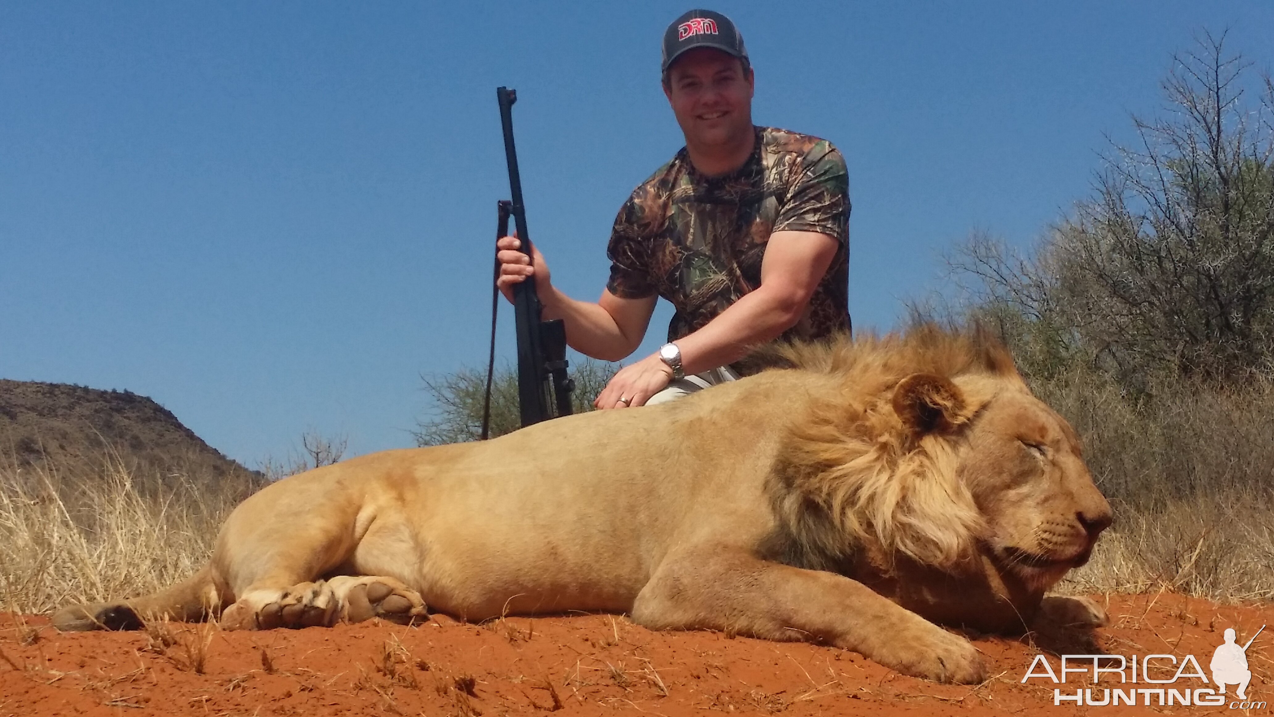 Hunting Lion in South Africa