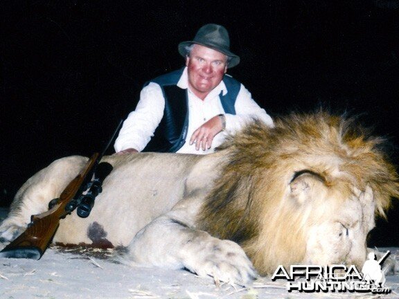 Hunting Lion  Tanzania