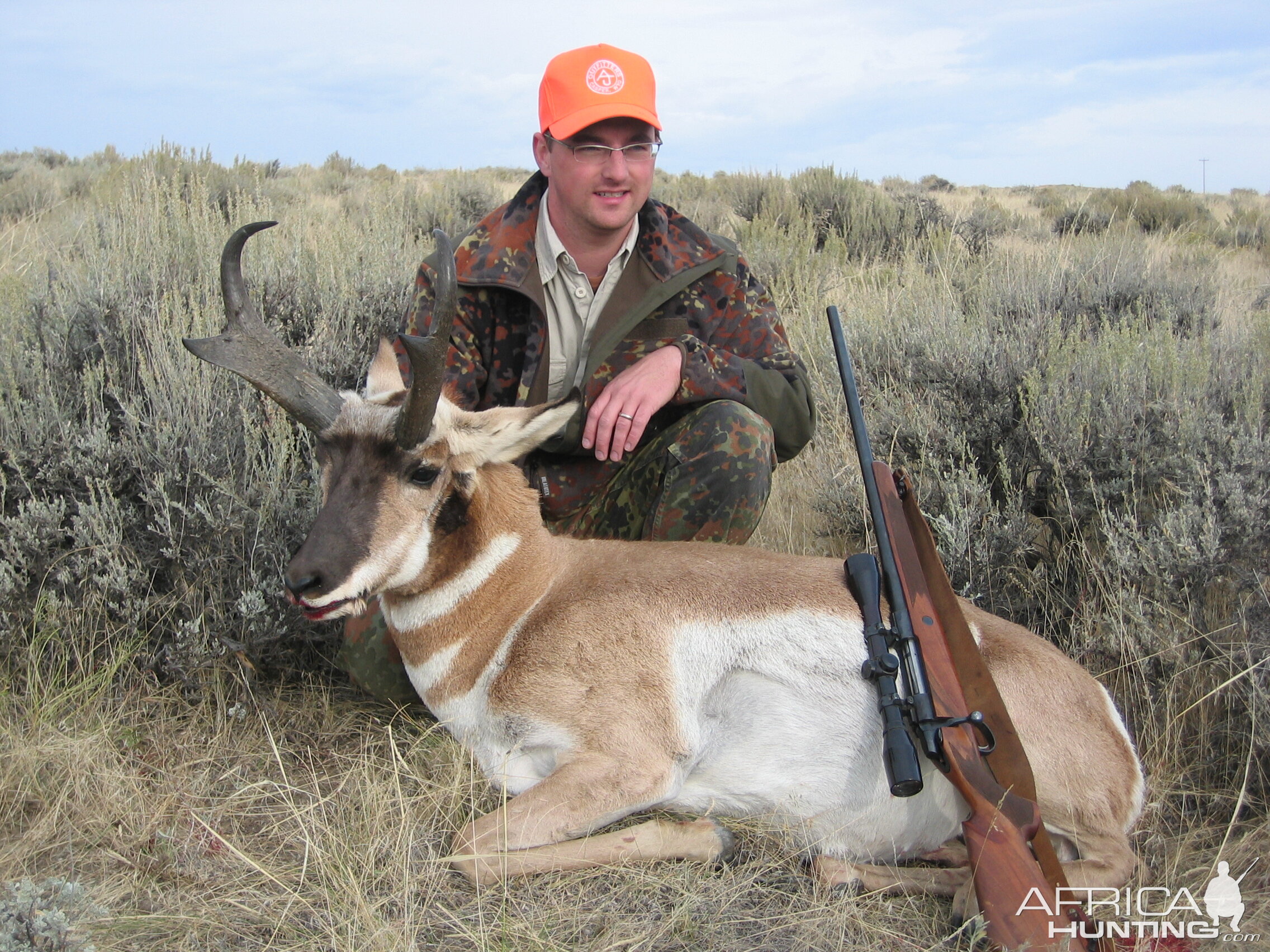 Hunting Pronghorn, Wyoming 2008