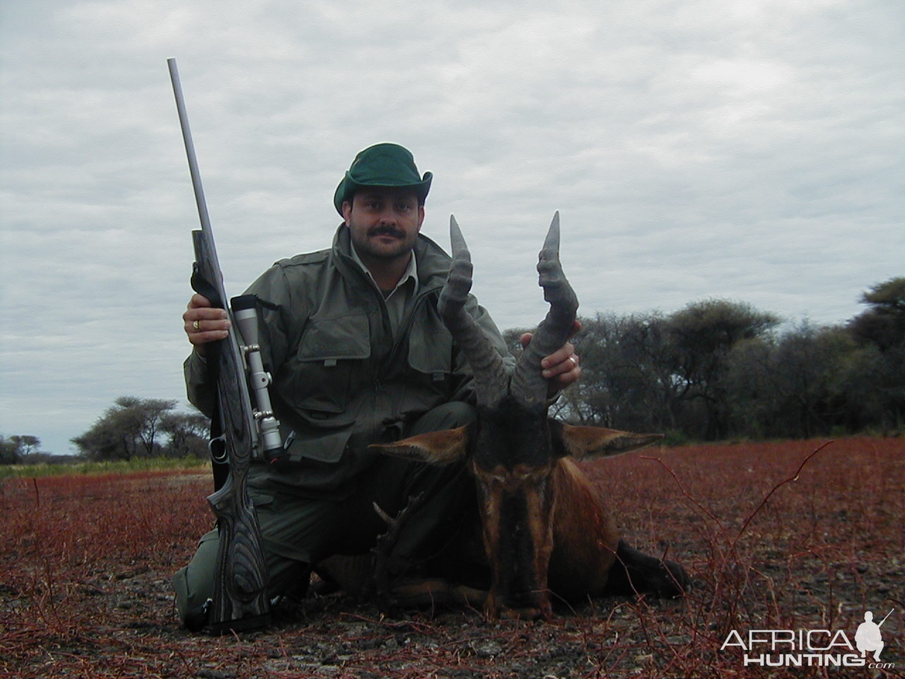 Hunting Red Hartebeest in Namibia