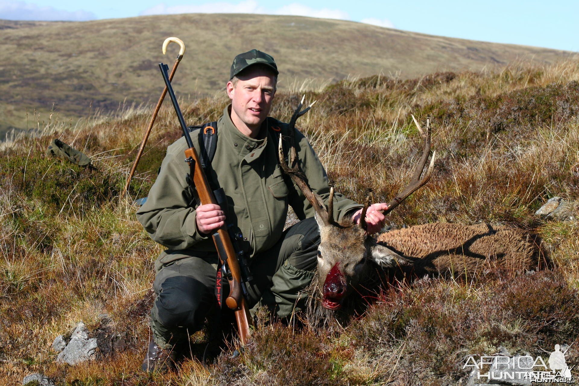 Hunting Red Stag in Scotland