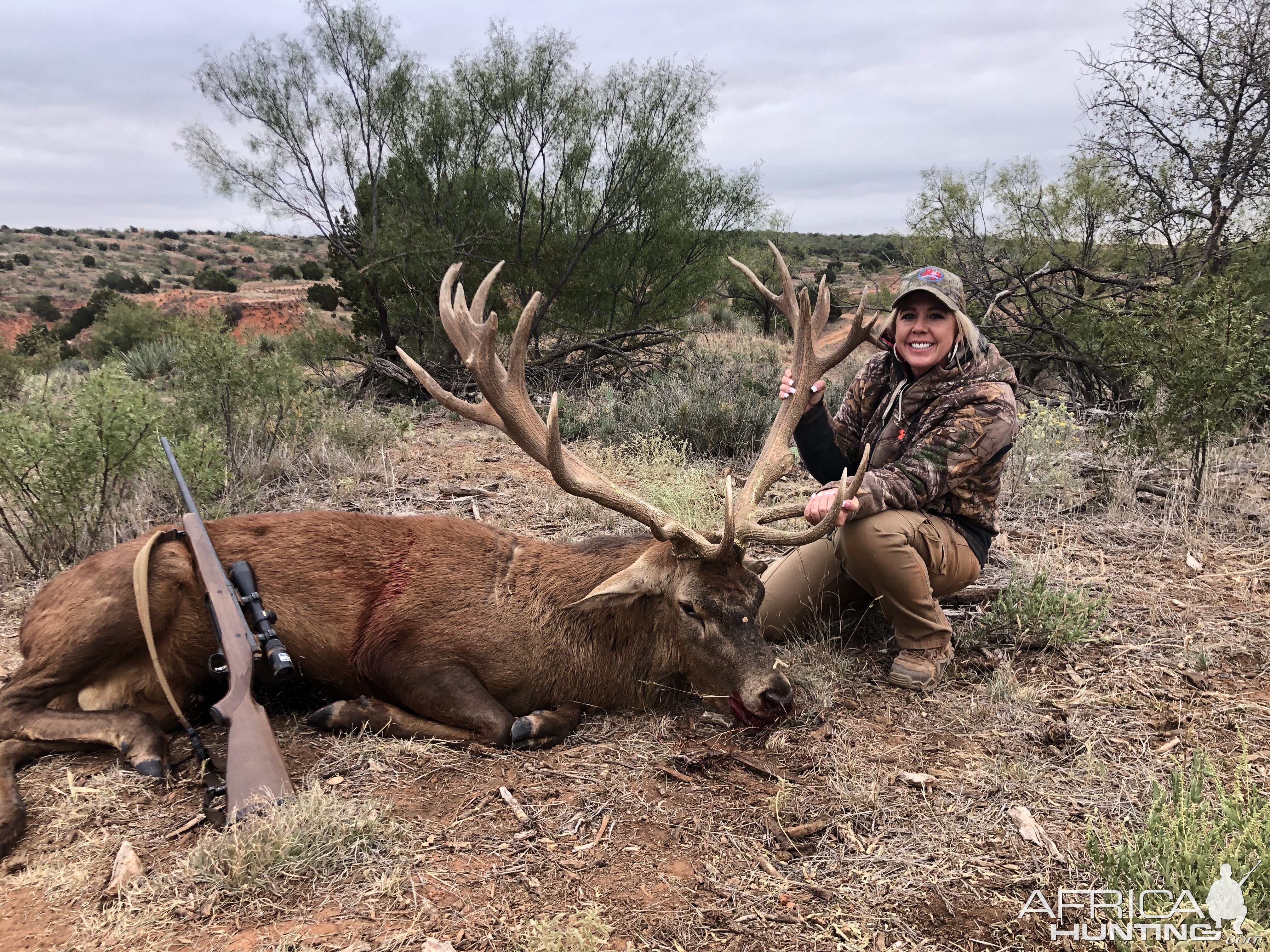 Hunting Red Stag in Texas USA