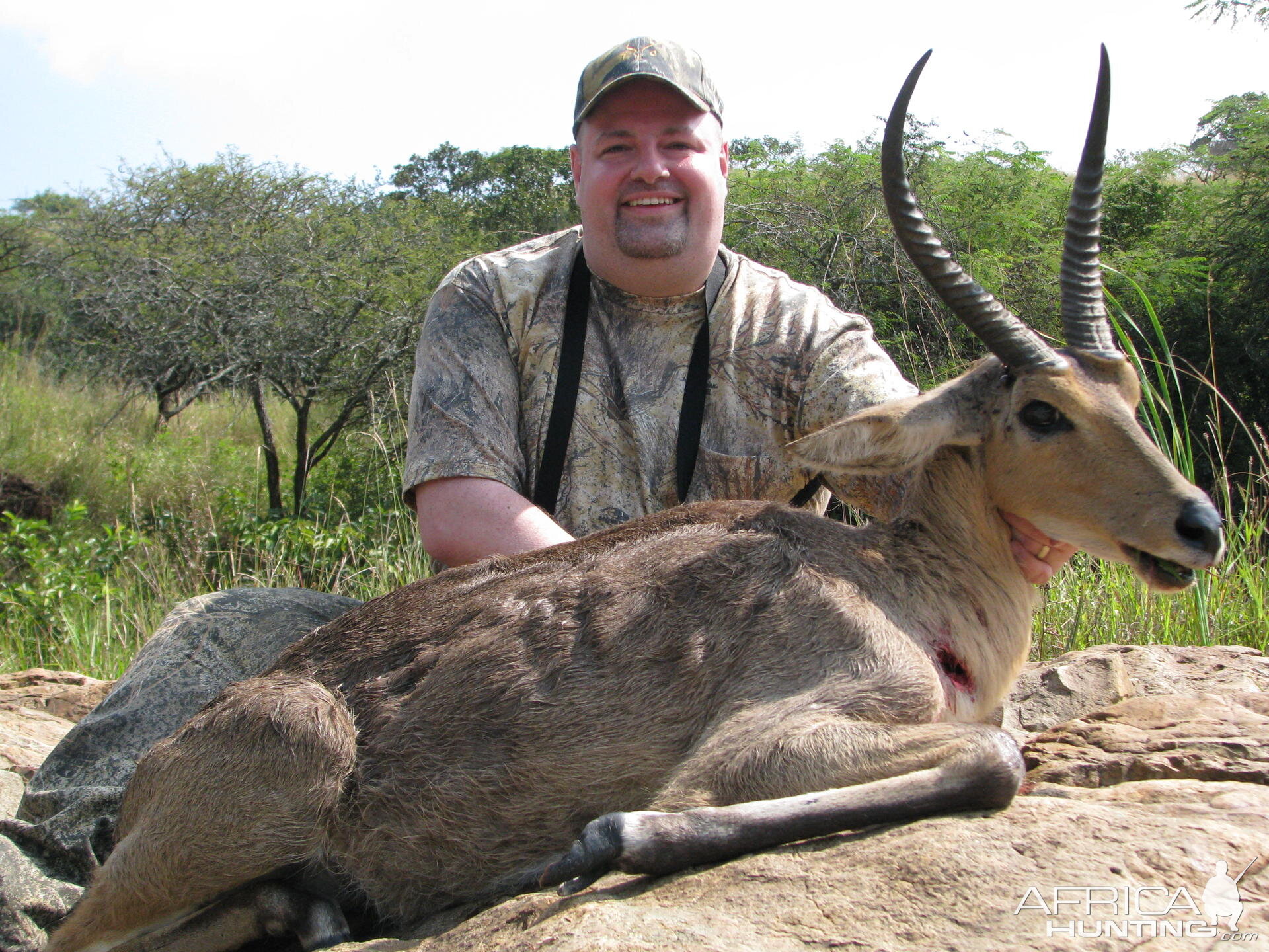 Hunting Rhebok in Kwa-Zulu Natal, SA
