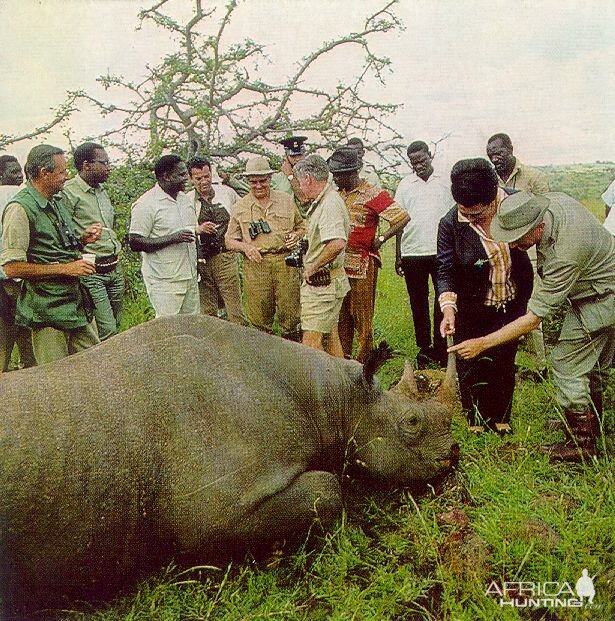 Hunting Rhino in Kenya