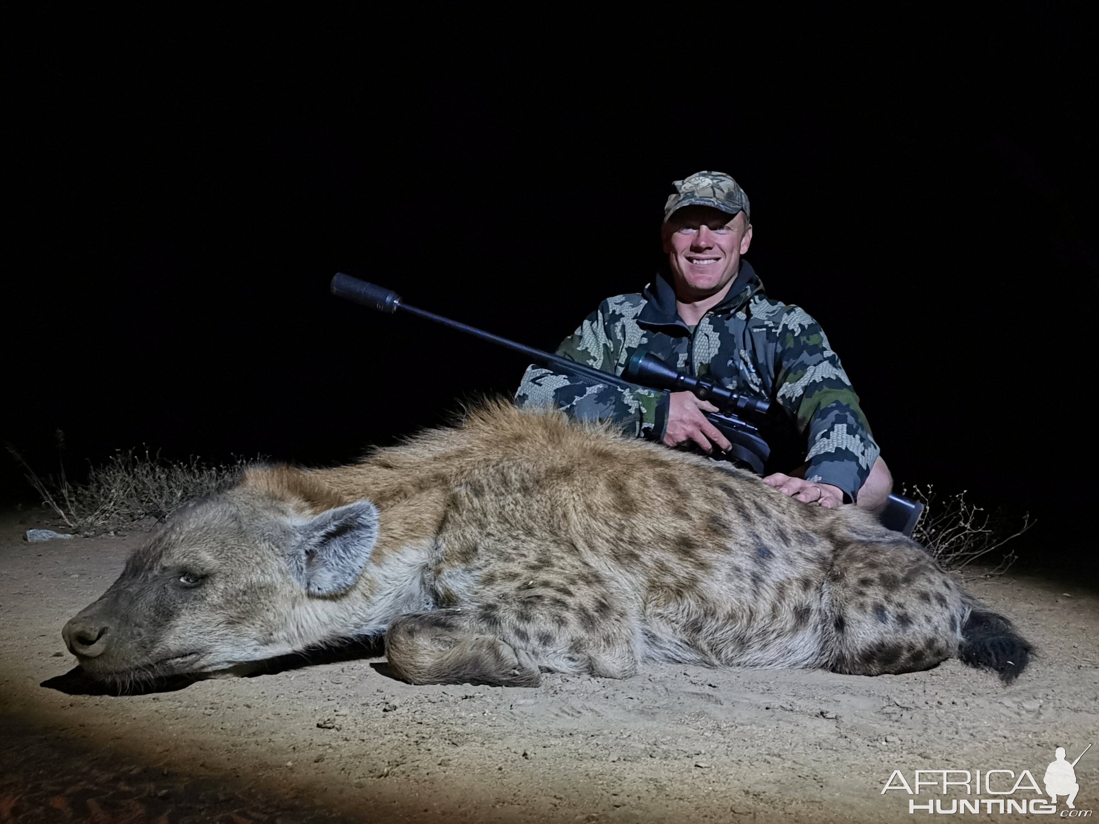 Hunting Spotted Hyena in South Africa