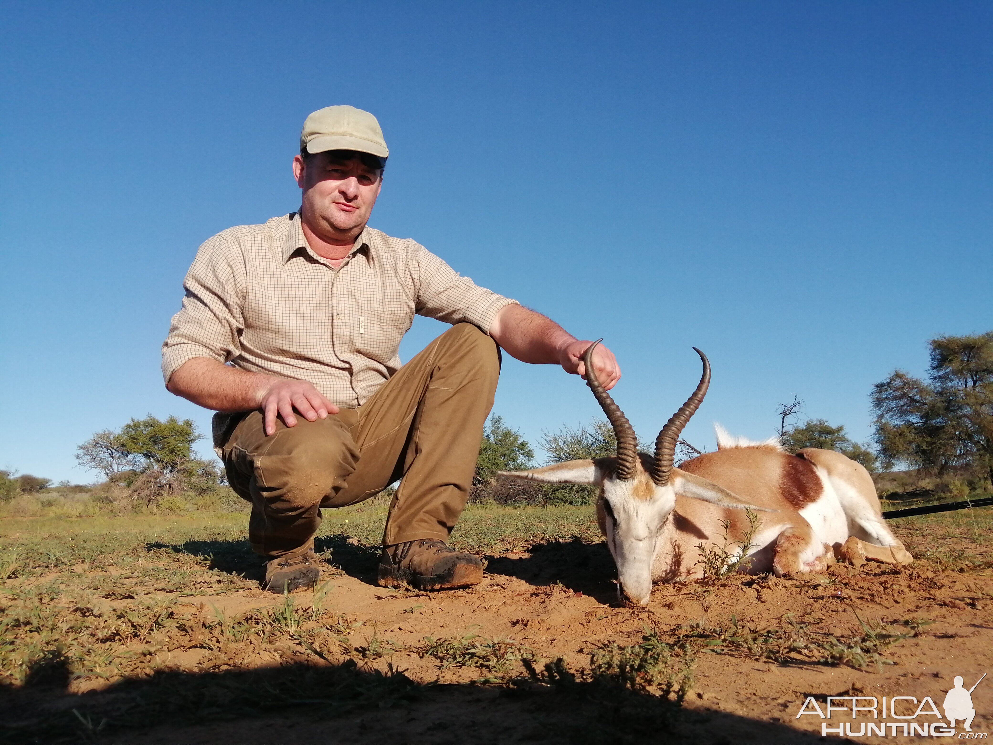 Hunting Springbok in Namibia