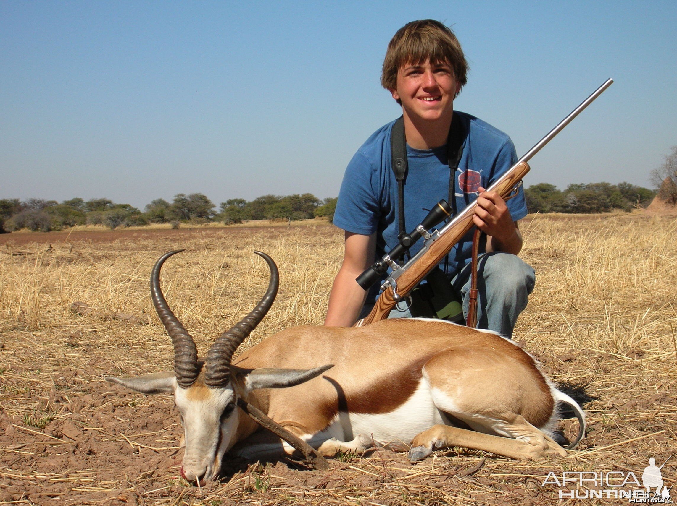 Hunting Springbok in Namibia