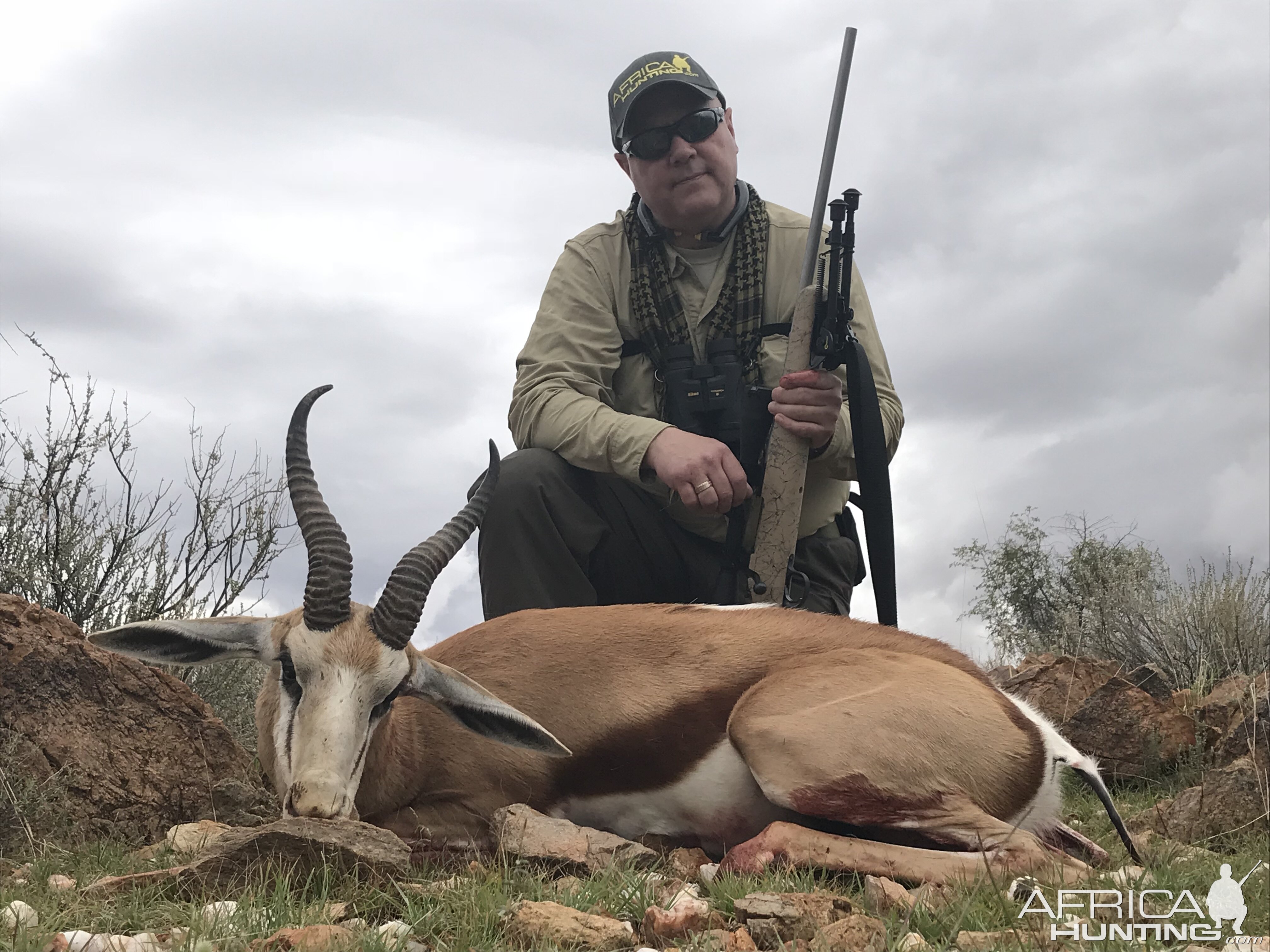 Hunting Springbok in Namibia