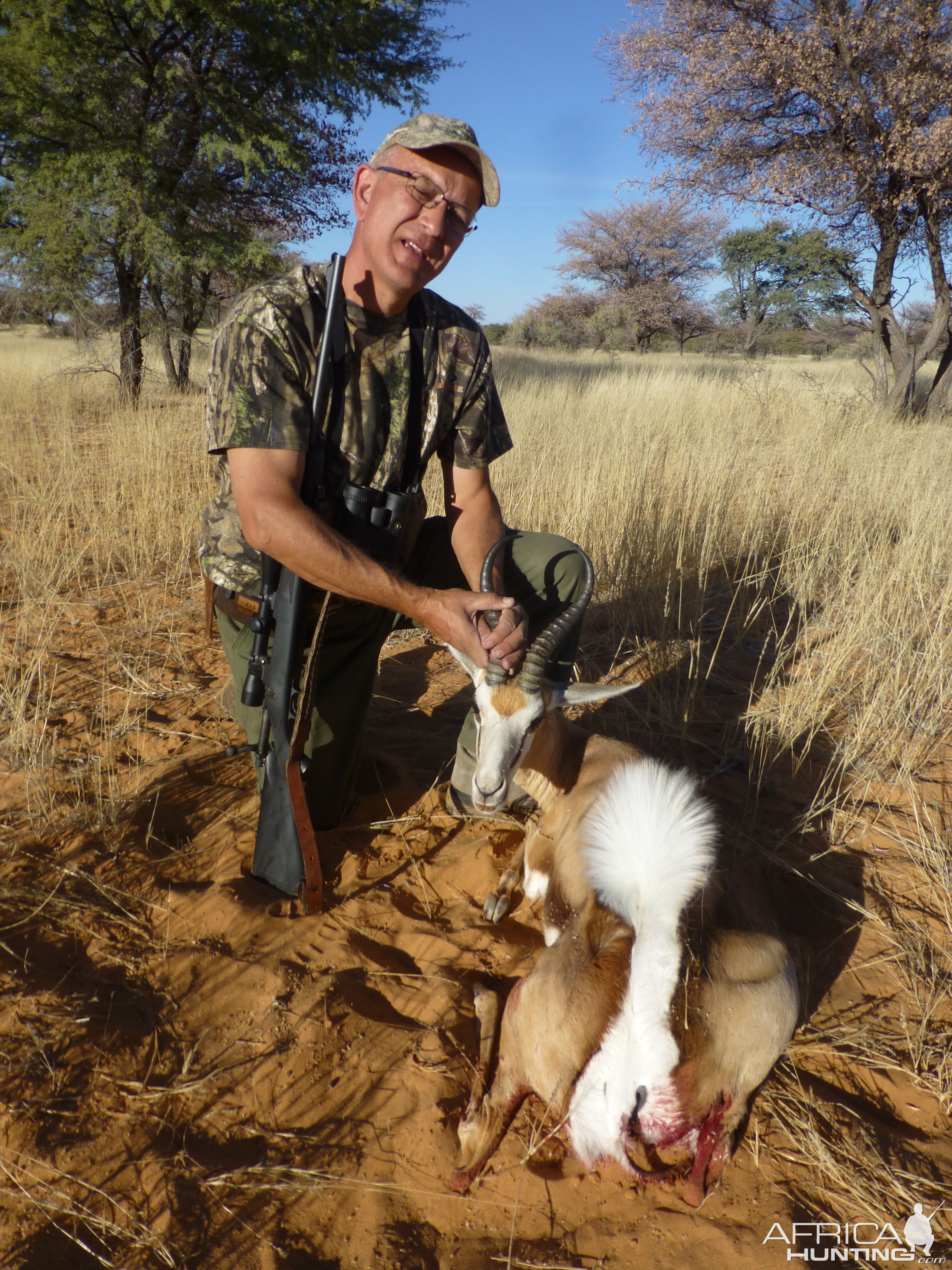 Hunting Springbok in Namibia