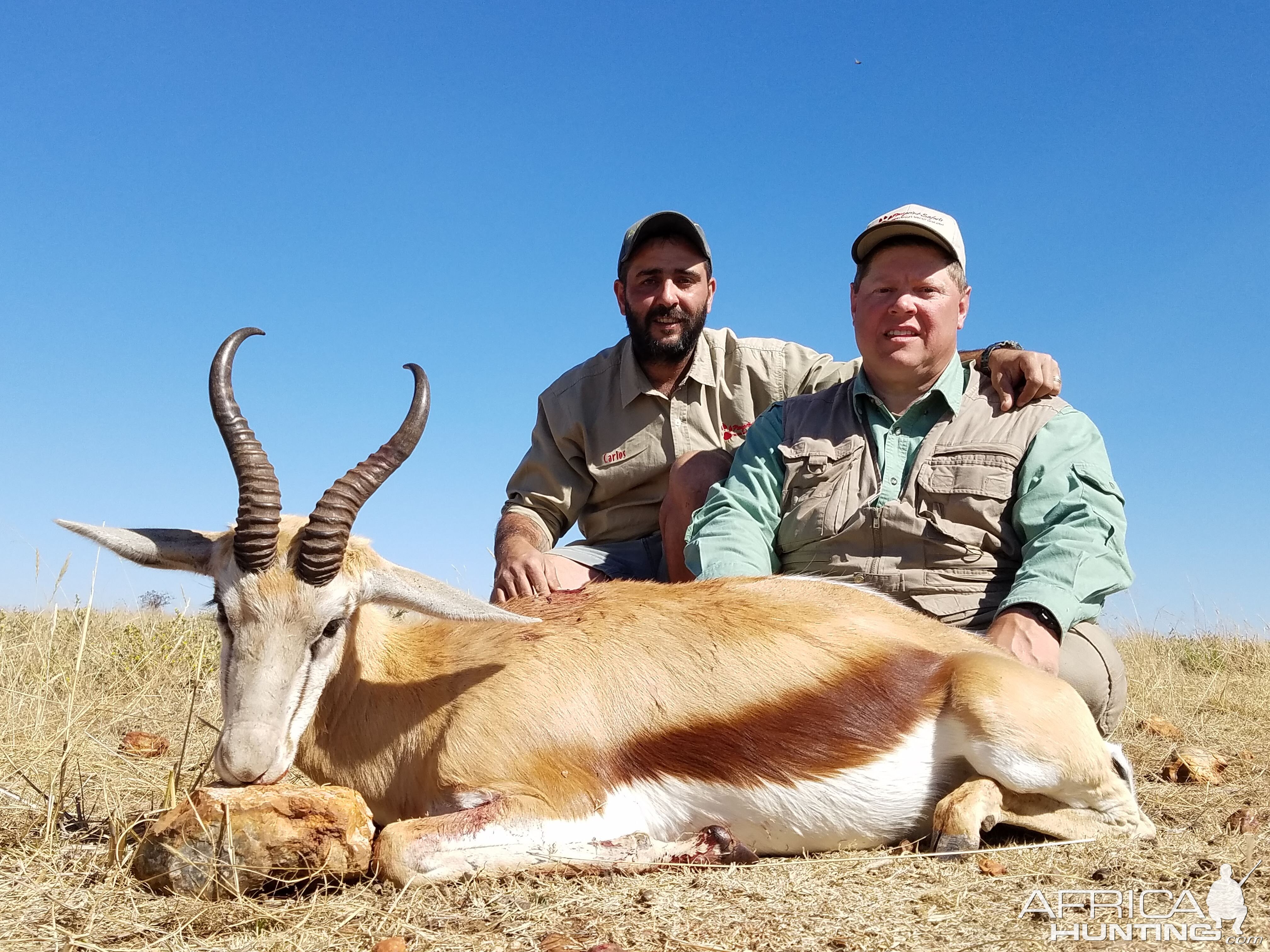 Hunting Springbok in South Africa