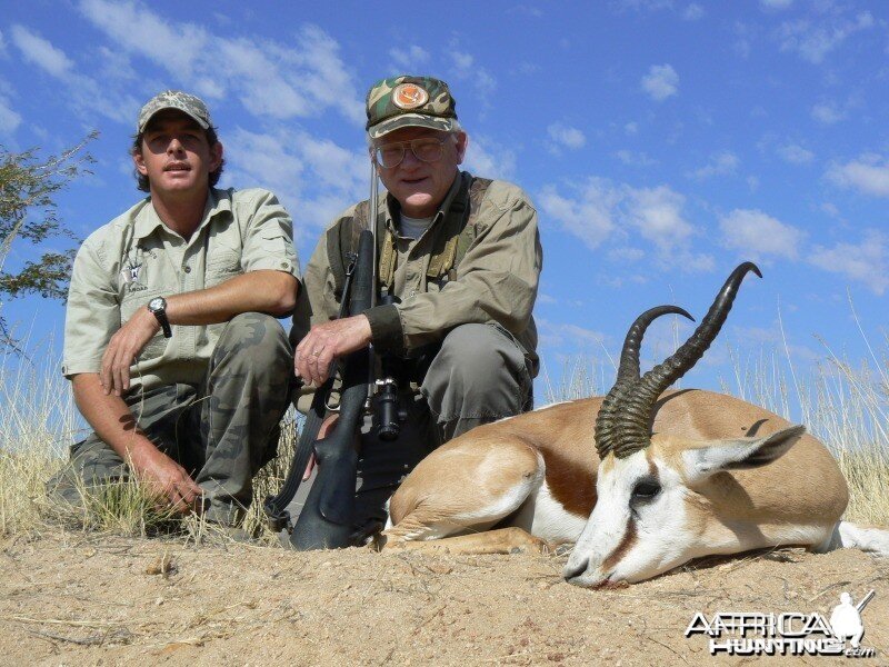 Hunting Springbok Namibia