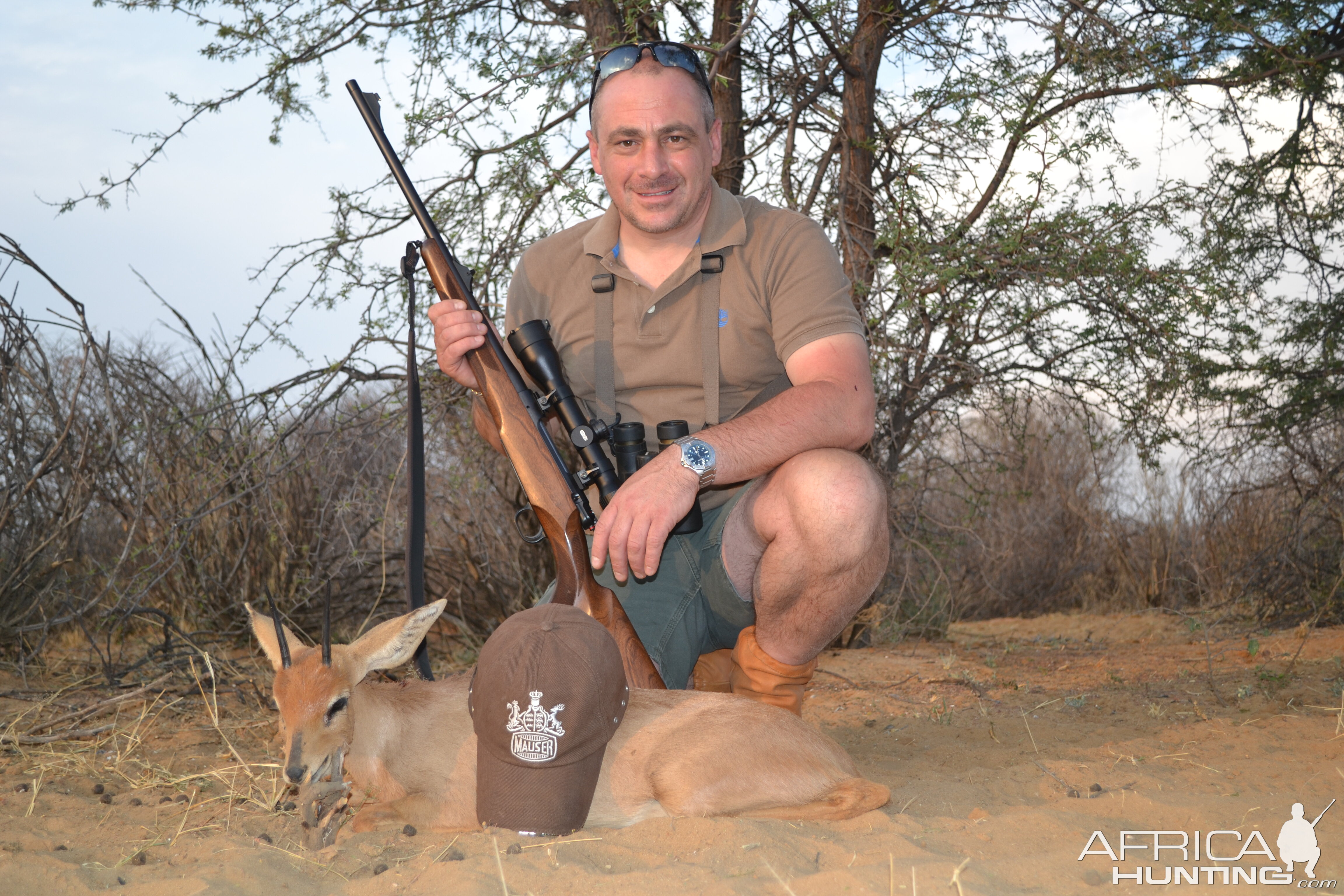 Hunting Steenbok in Namibia