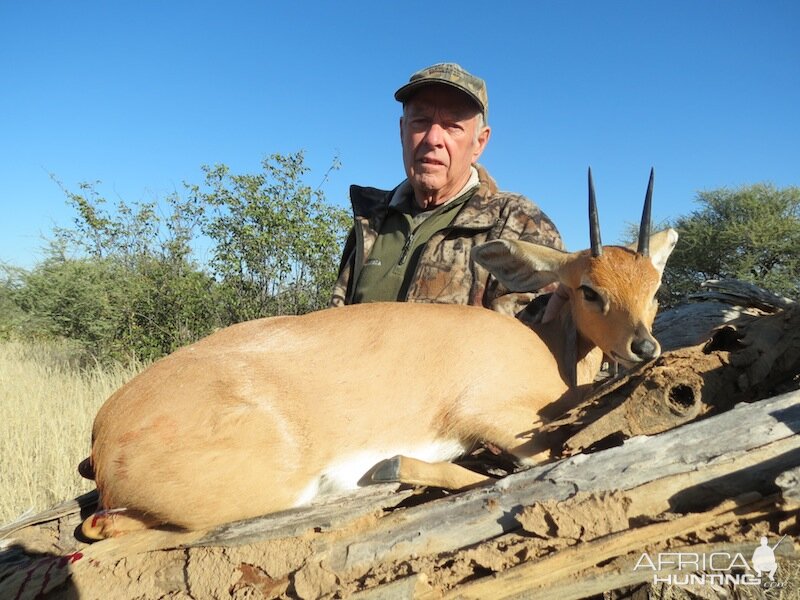 Hunting Steenbok Namibia