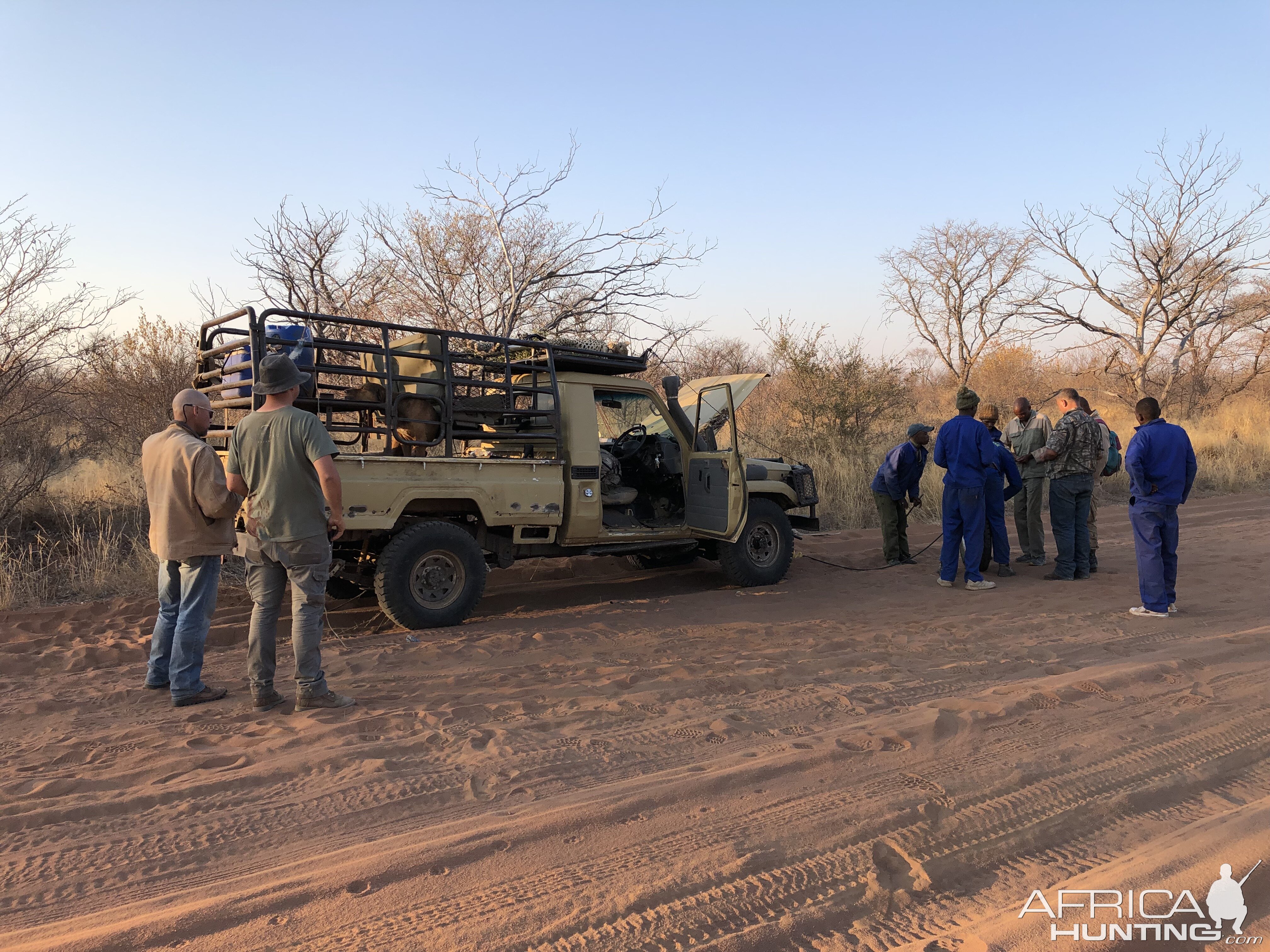 Hunting Vehicle Botswana