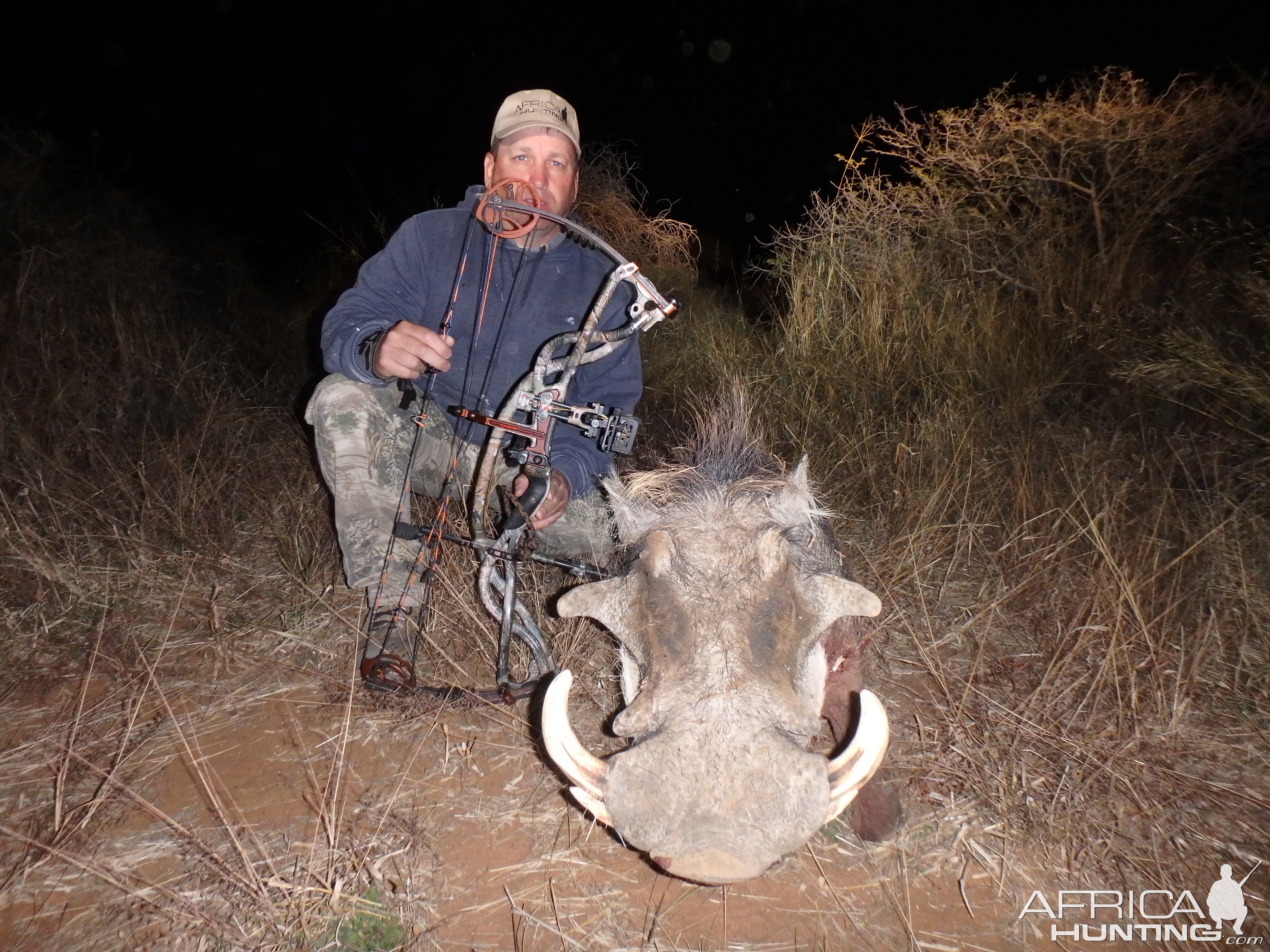 Hunting Warthog in Namibia