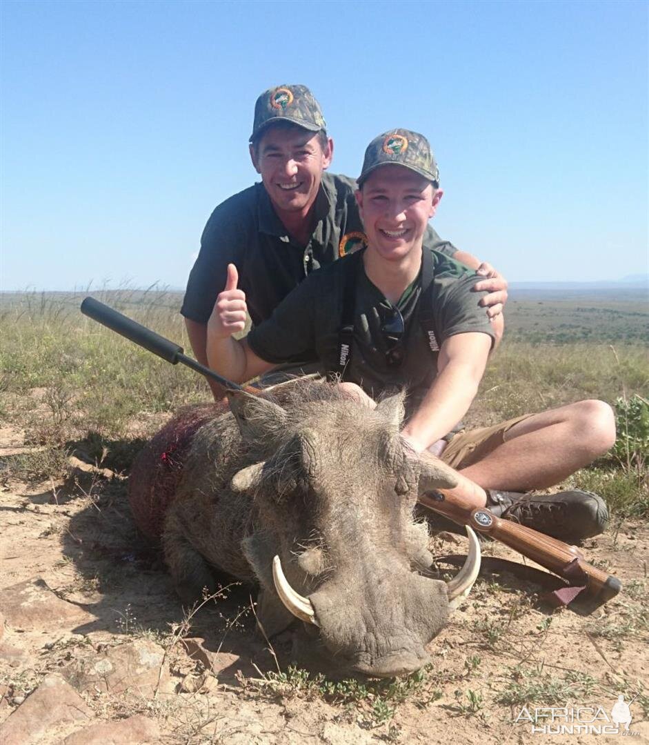 Hunting Warthog in South Africa